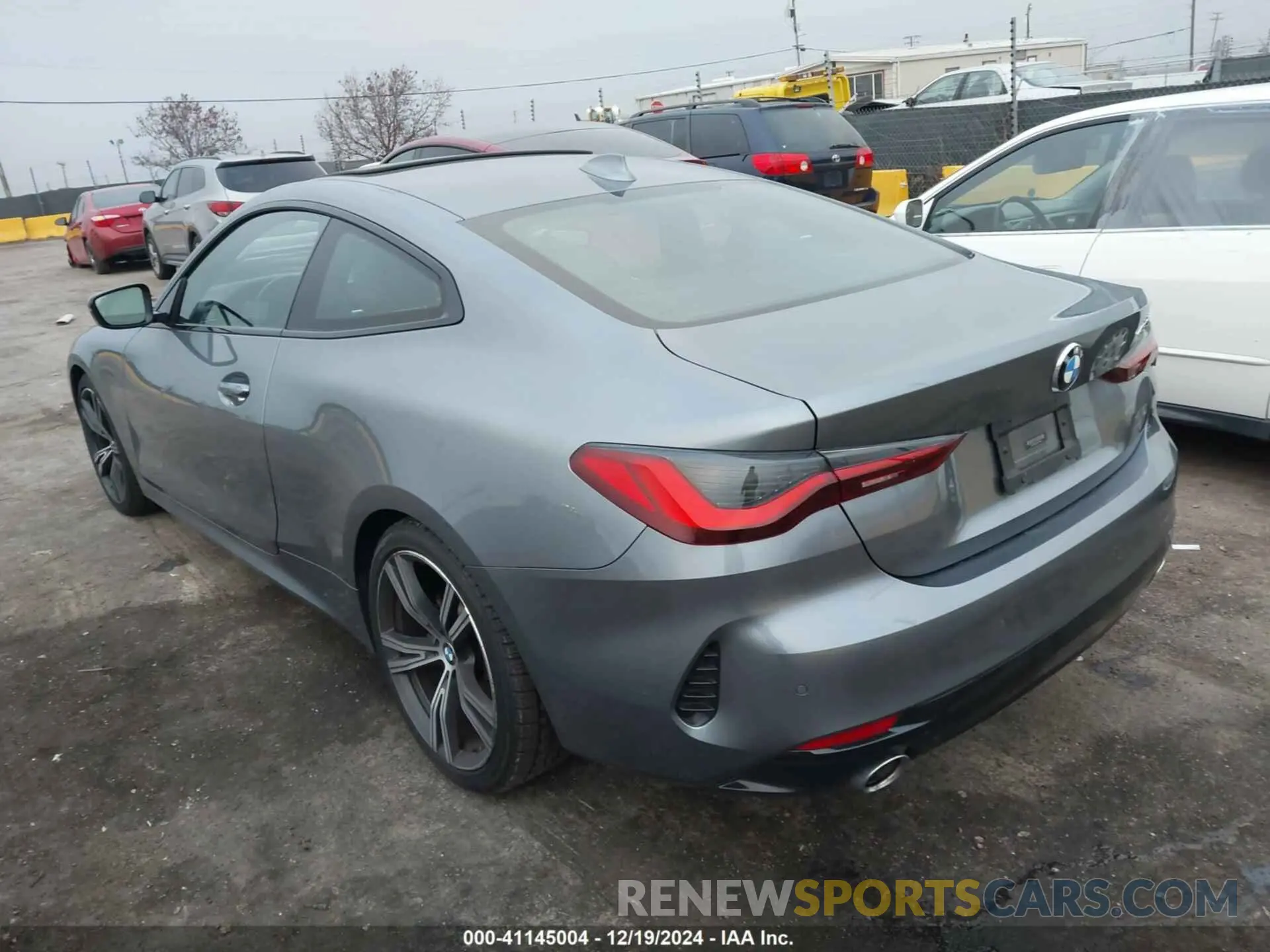 3 fotografías del automóvil dañado WBA53AP05MCF16688 BMW 430I 2021