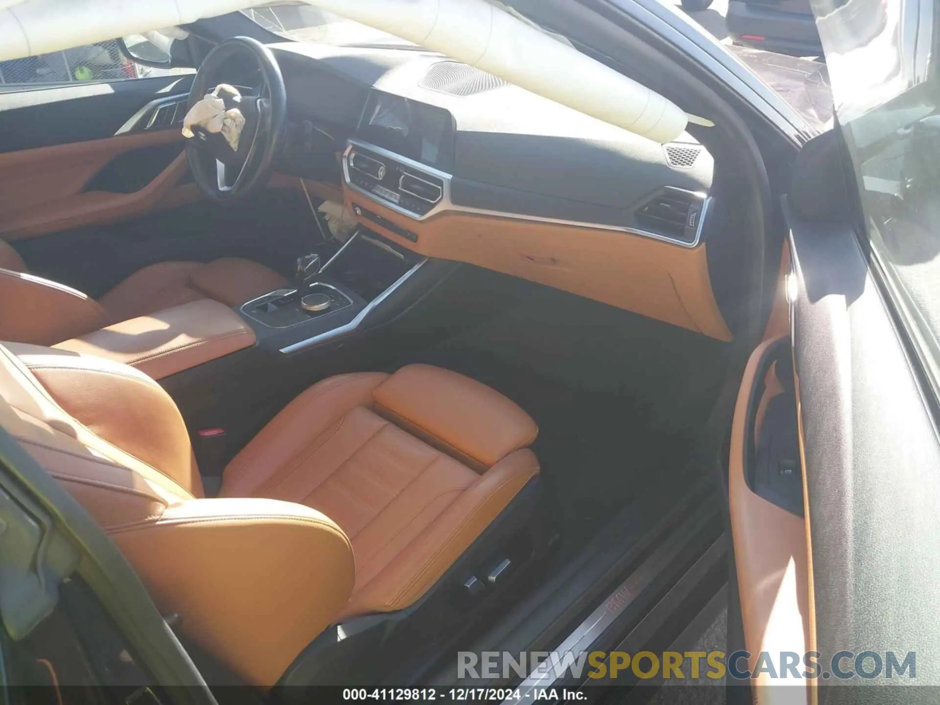 5 fotografías del automóvil dañado WBA53AP05MCH00710 BMW 430I 2021