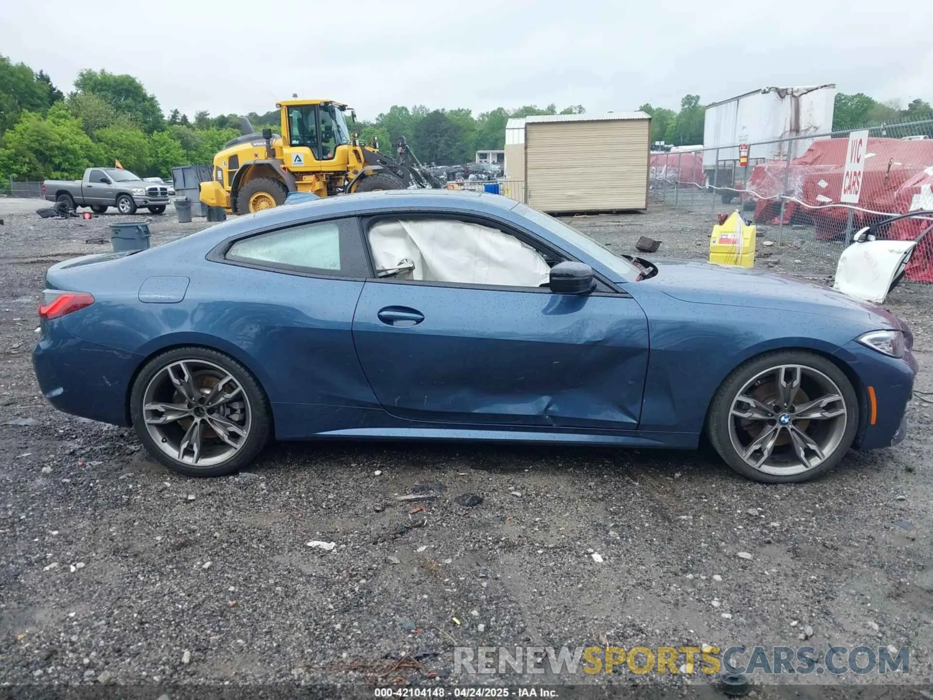 13 fotografías del automóvil dañado WBA53AP0XMCF92827 BMW 430I 2021