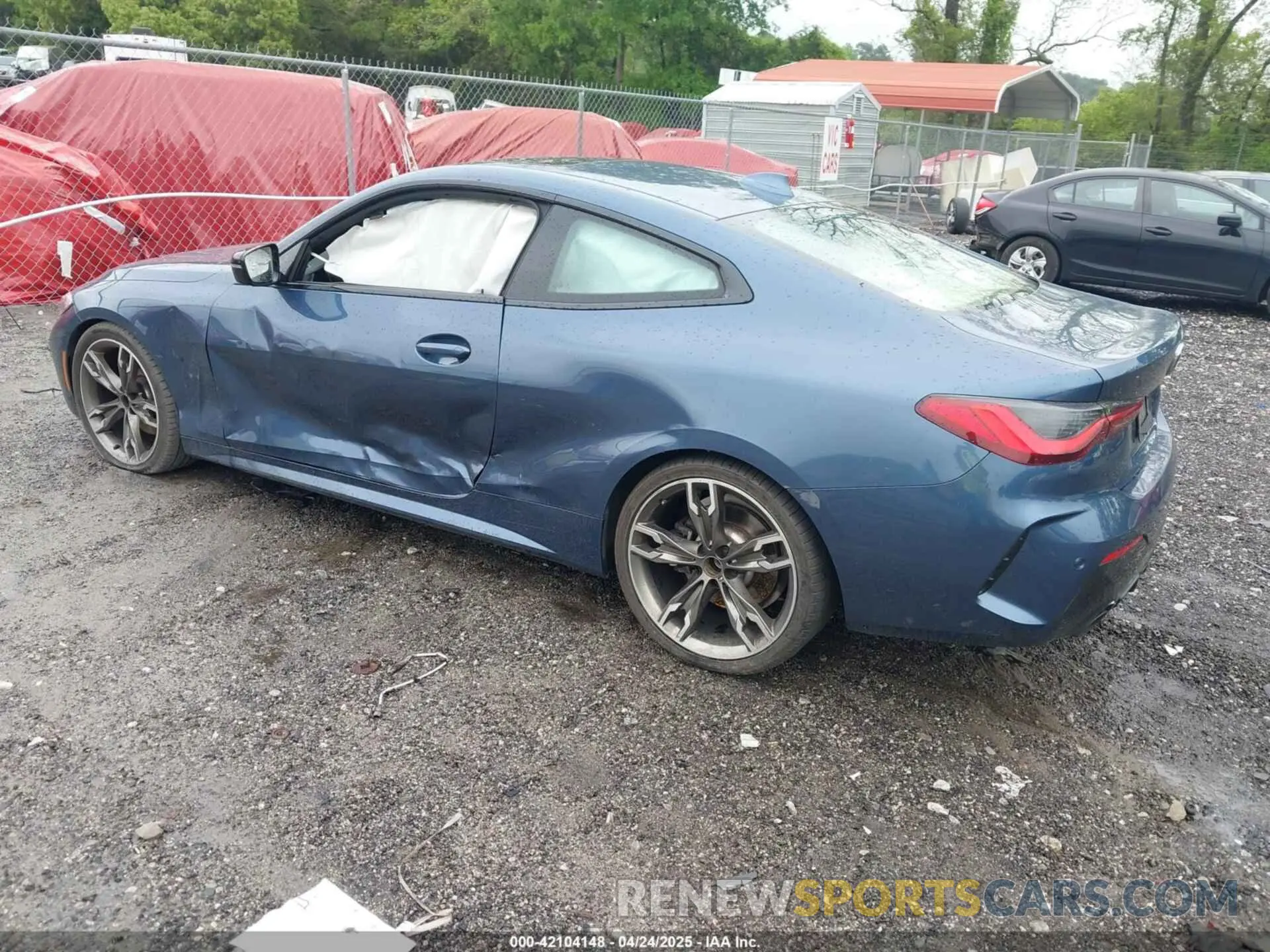 3 fotografías del automóvil dañado WBA53AP0XMCF92827 BMW 430I 2021