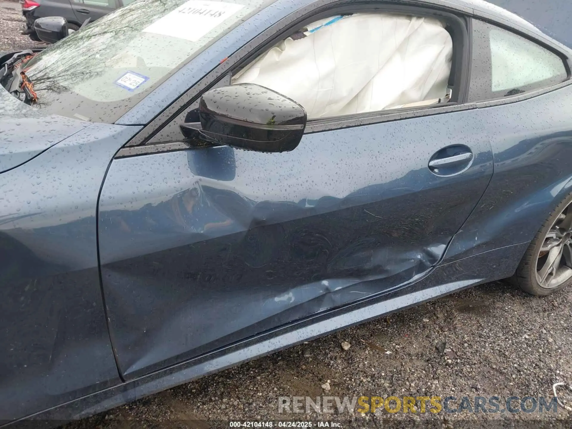 6 fotografías del automóvil dañado WBA53AP0XMCF92827 BMW 430I 2021