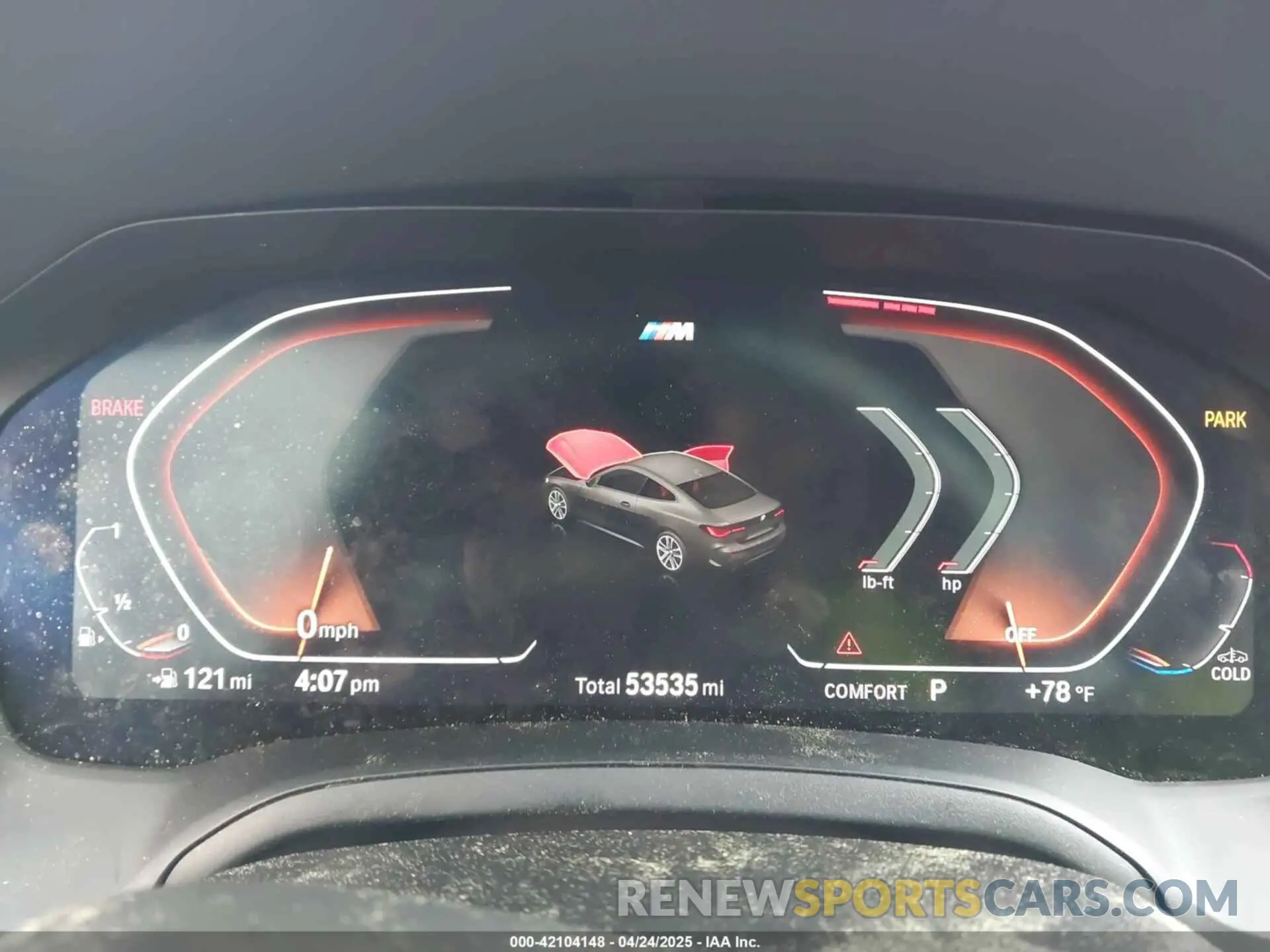 7 fotografías del automóvil dañado WBA53AP0XMCF92827 BMW 430I 2021