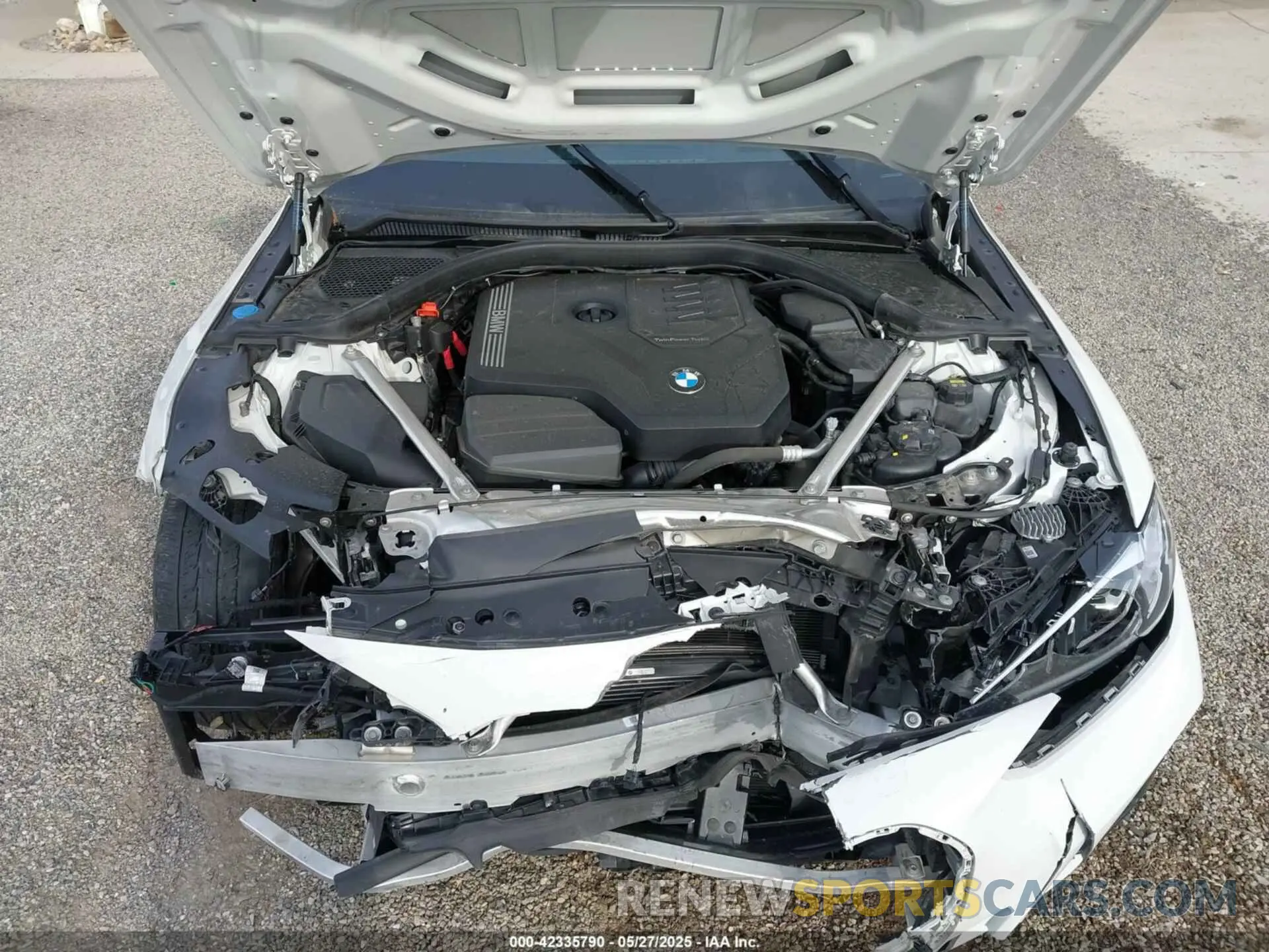 10 fotografías del automóvil dañado WBA73AP05MCG14970 BMW 430I 2021
