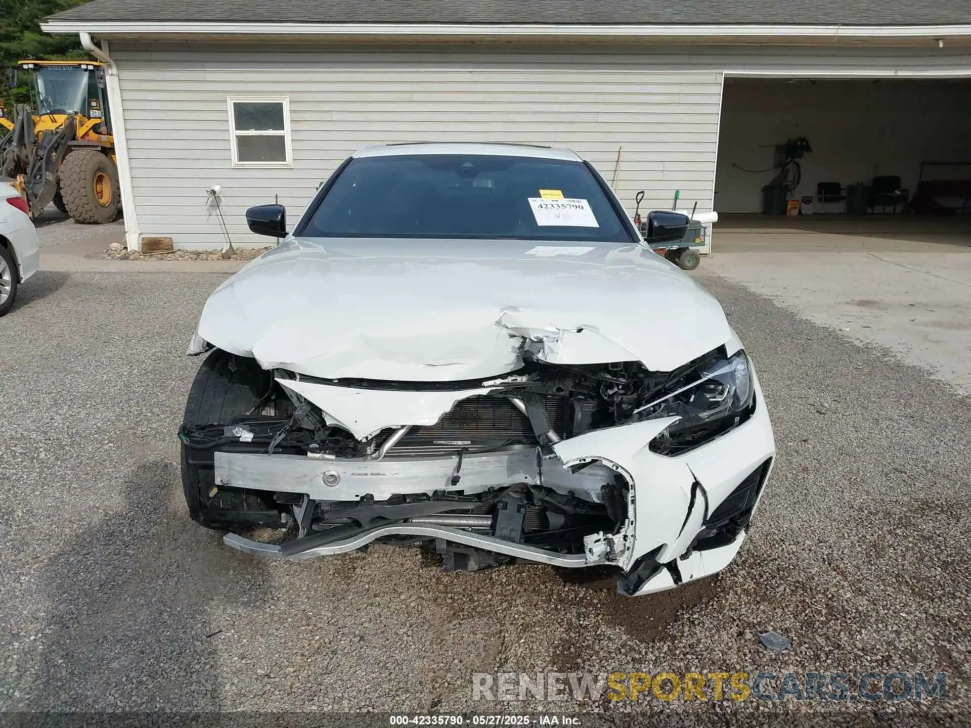 13 fotografías del automóvil dañado WBA73AP05MCG14970 BMW 430I 2021