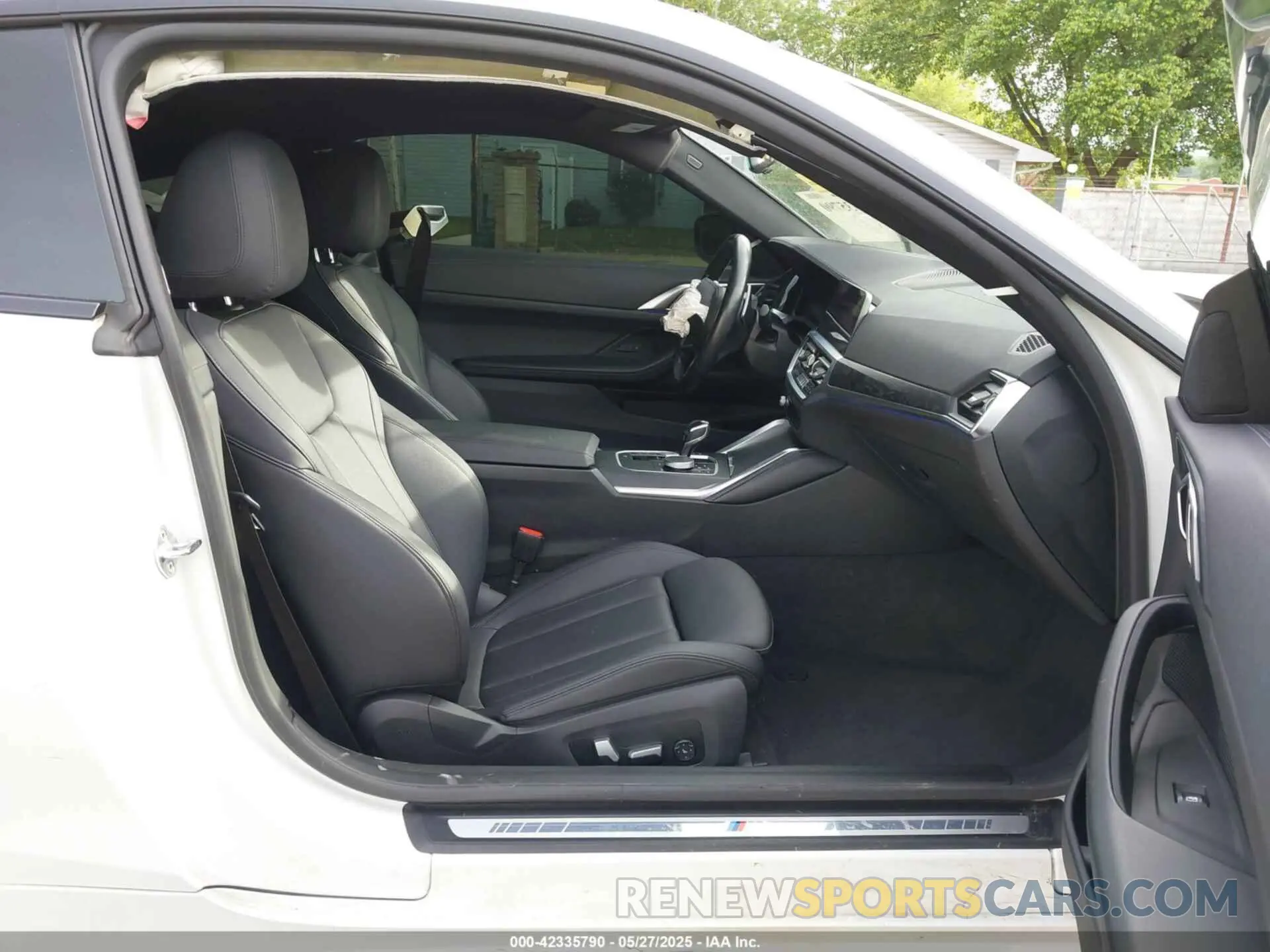 5 fotografías del automóvil dañado WBA73AP05MCG14970 BMW 430I 2021