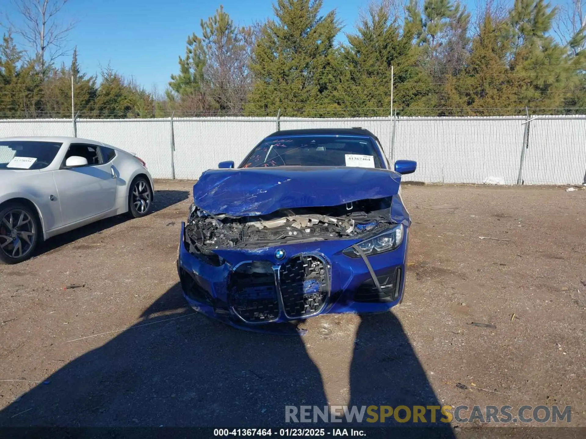 12 fotografías del automóvil dañado WBA23AT00NCH99396 BMW 430I 2022