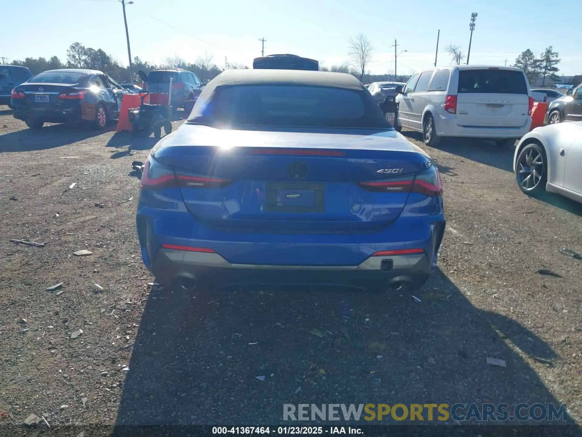 16 fotografías del automóvil dañado WBA23AT00NCH99396 BMW 430I 2022