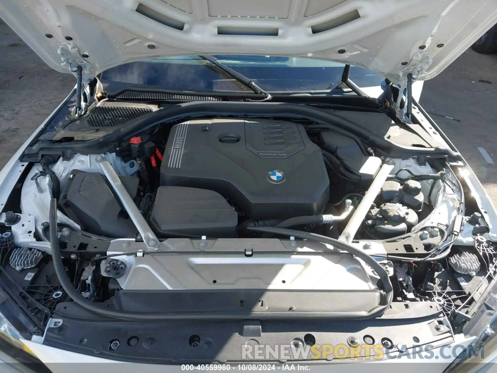 10 fotografías del automóvil dañado WBA23AT04NCK98153 BMW 430I 2022