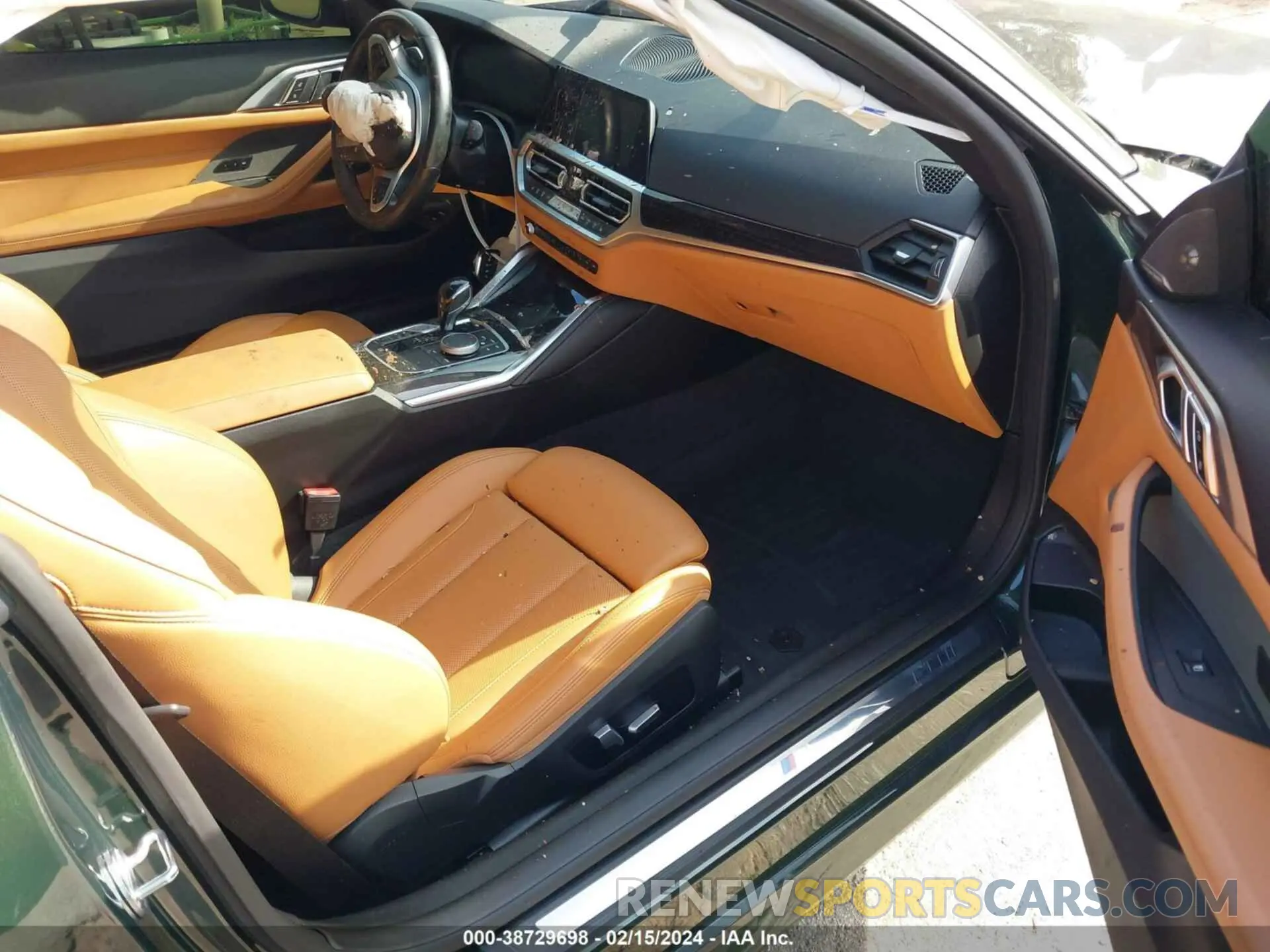 5 fotografías del automóvil dañado WBA53AP0XNCH86355 BMW 430I 2022