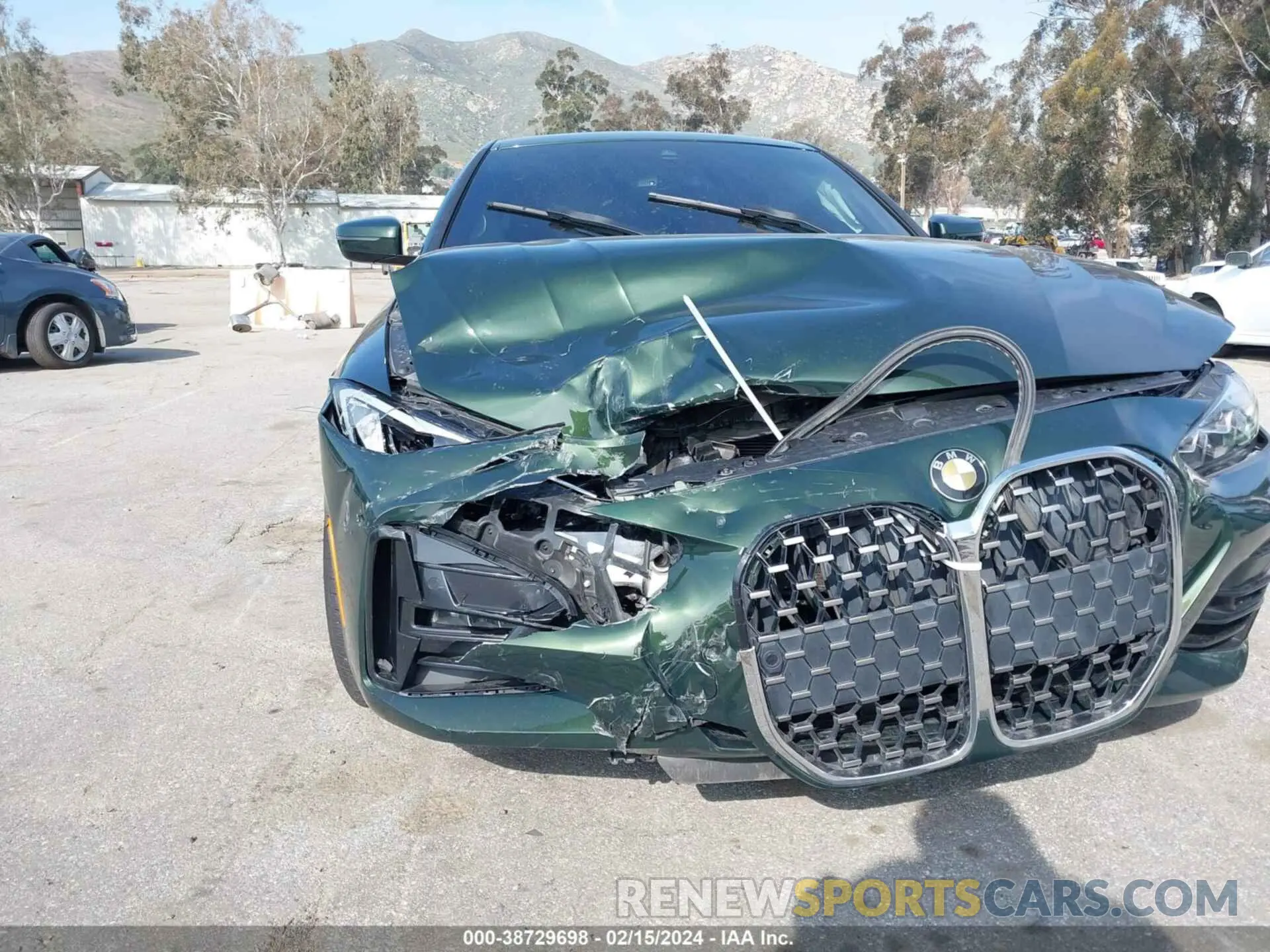 6 fotografías del automóvil dañado WBA53AP0XNCH86355 BMW 430I 2022