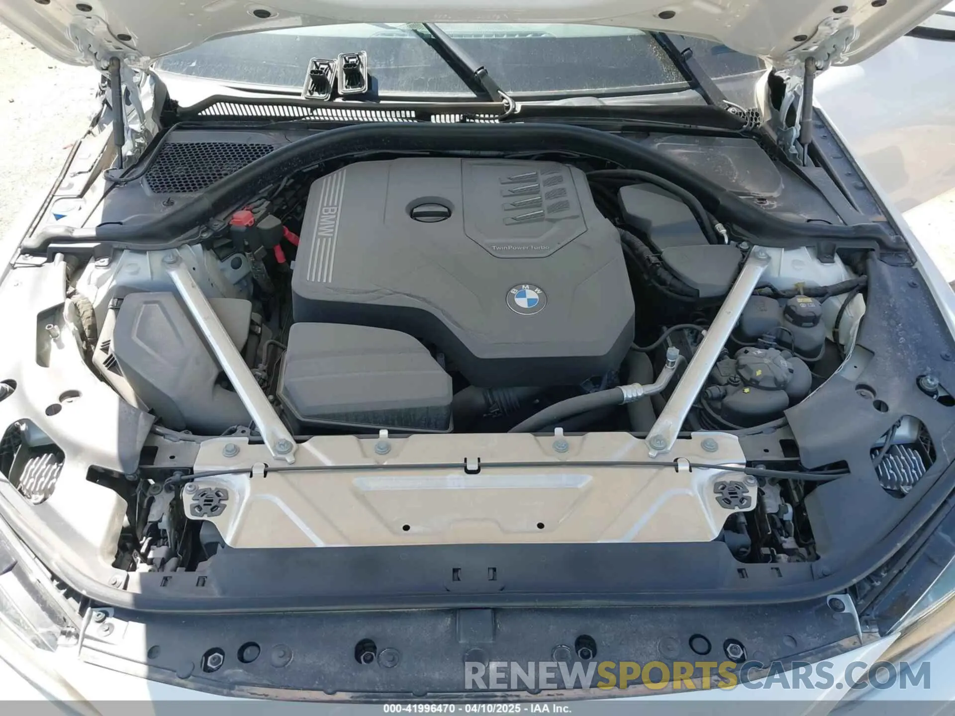 10 fotografías del automóvil dañado WBA53AP0XNCJ97691 BMW 430I 2022