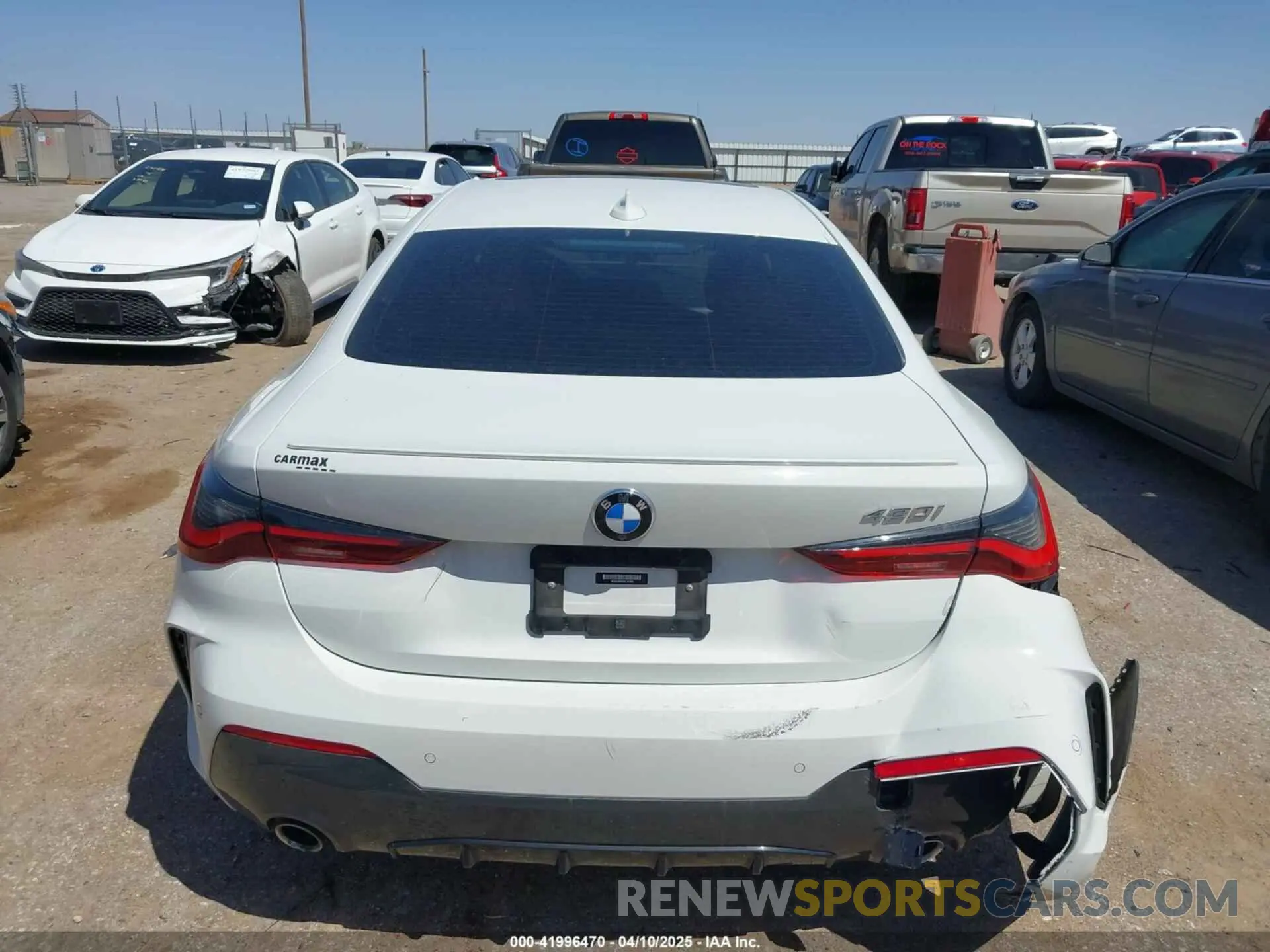 16 fotografías del automóvil dañado WBA53AP0XNCJ97691 BMW 430I 2022