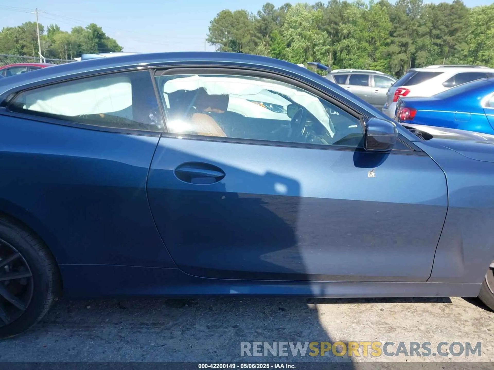 14 fotografías del automóvil dañado WBA73AP00NCH75602 BMW 430I 2022