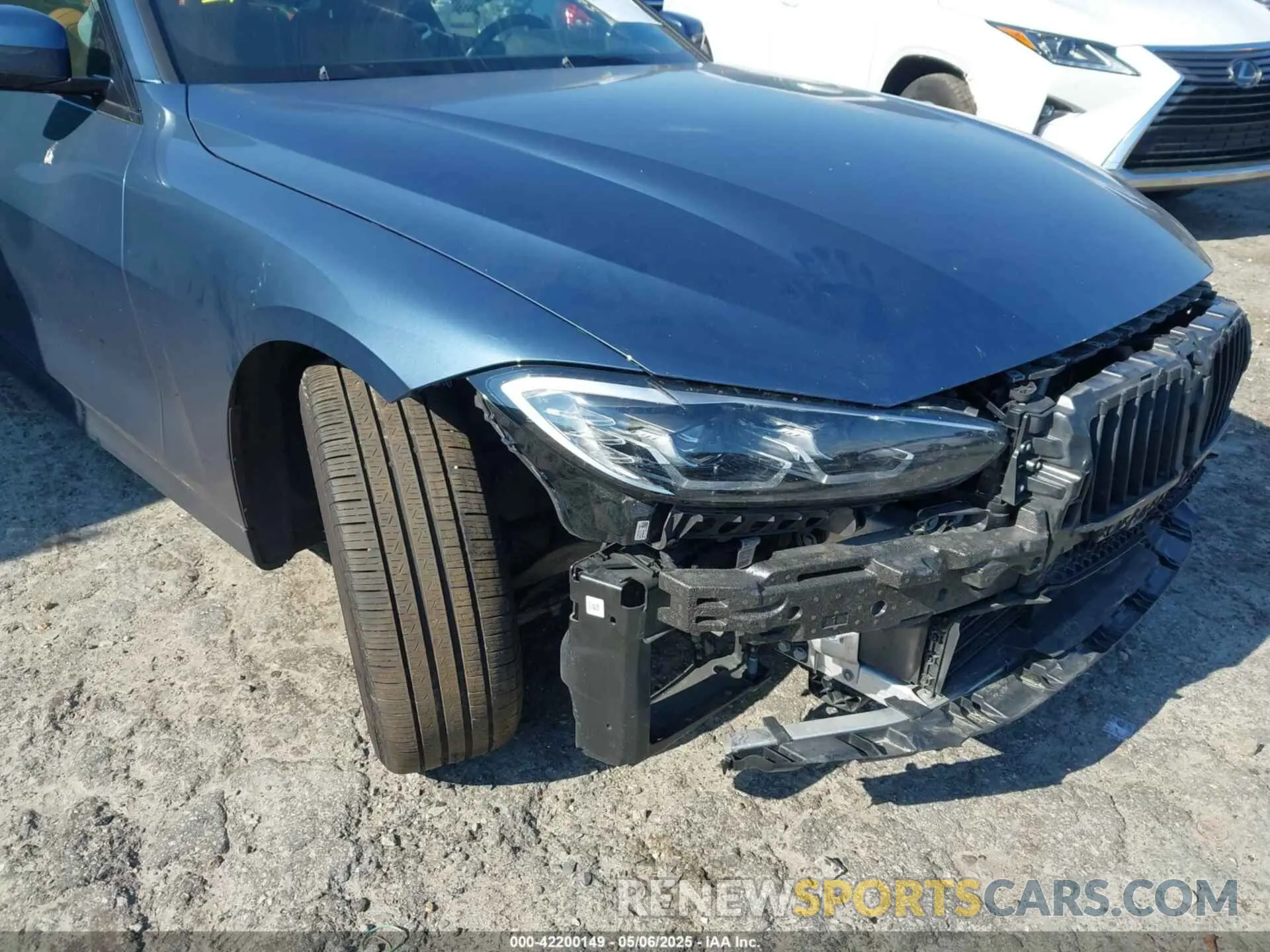 20 fotografías del automóvil dañado WBA73AP00NCH75602 BMW 430I 2022