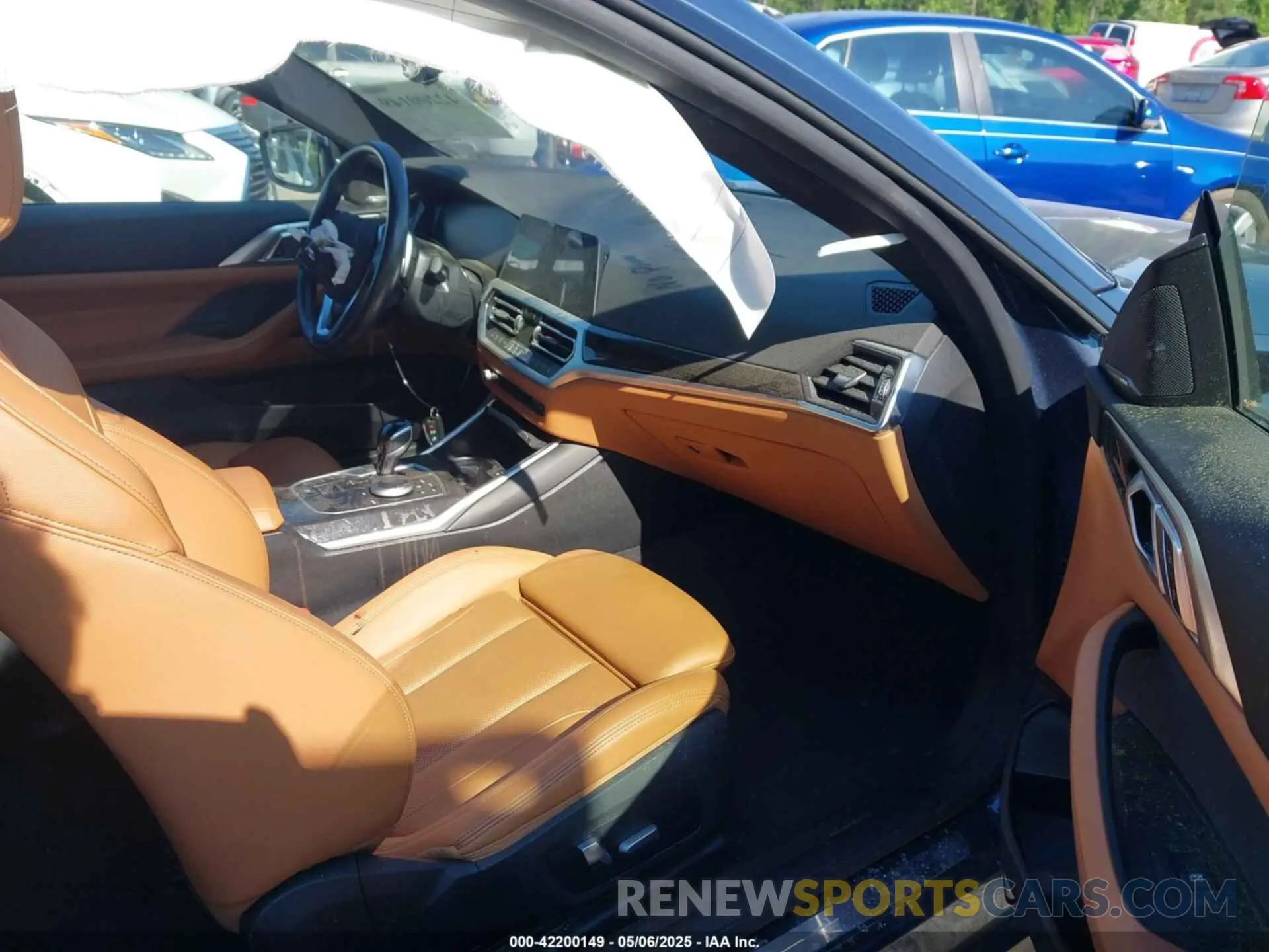 5 fotografías del automóvil dañado WBA73AP00NCH75602 BMW 430I 2022