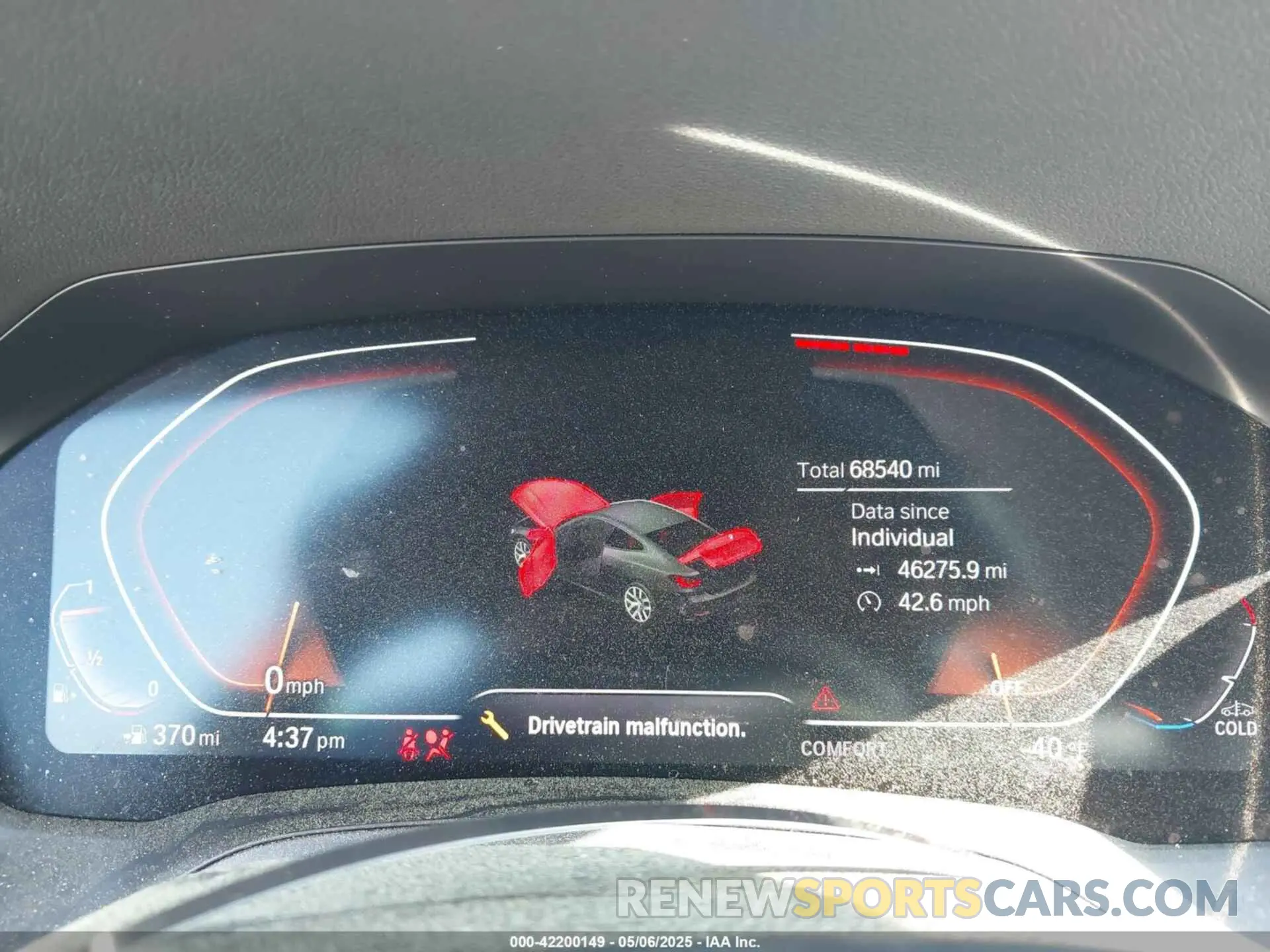 7 fotografías del automóvil dañado WBA73AP00NCH75602 BMW 430I 2022