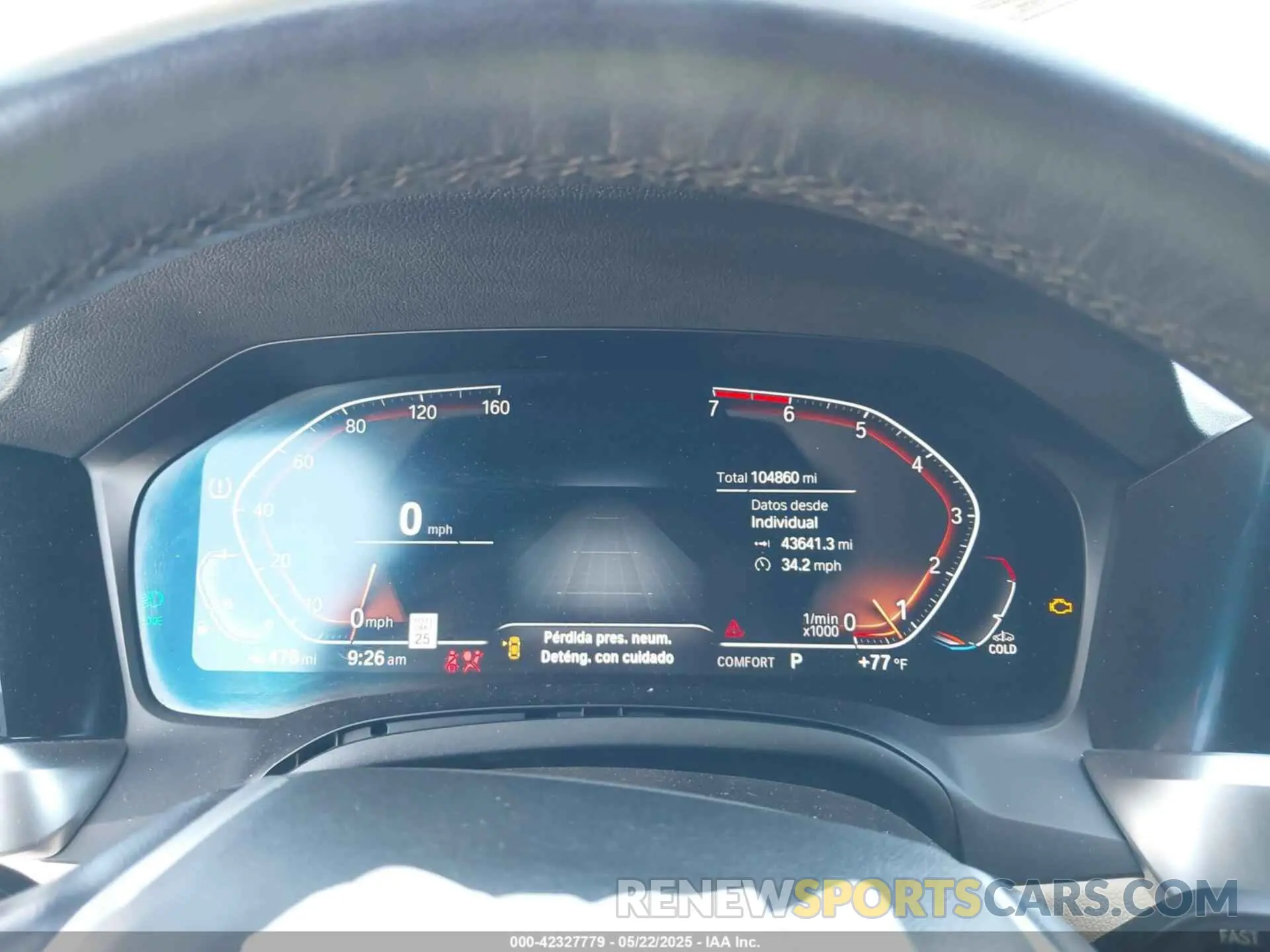 7 fotografías del automóvil dañado WBA73AP03NCH61029 BMW 430I 2022