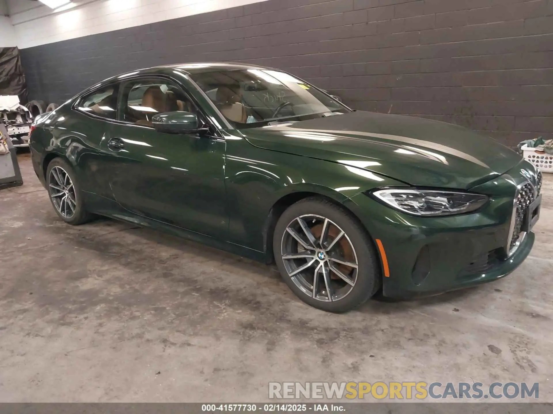 1 fotografías del automóvil dañado WBA73AP04NCK88044 BMW 430I 2022