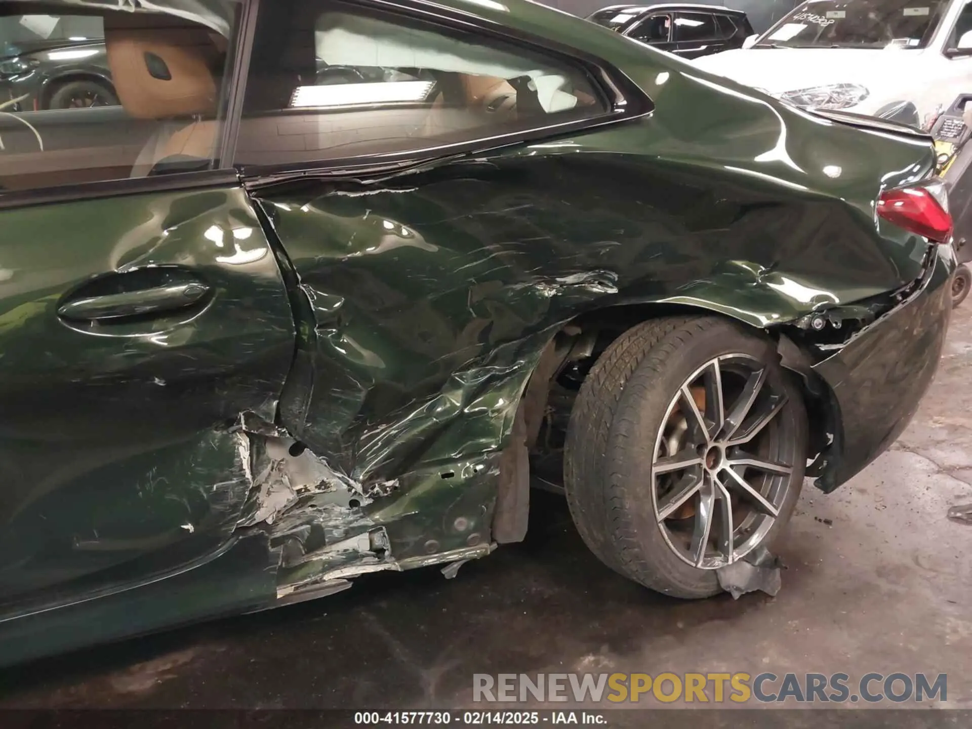 6 fotografías del automóvil dañado WBA73AP04NCK88044 BMW 430I 2022
