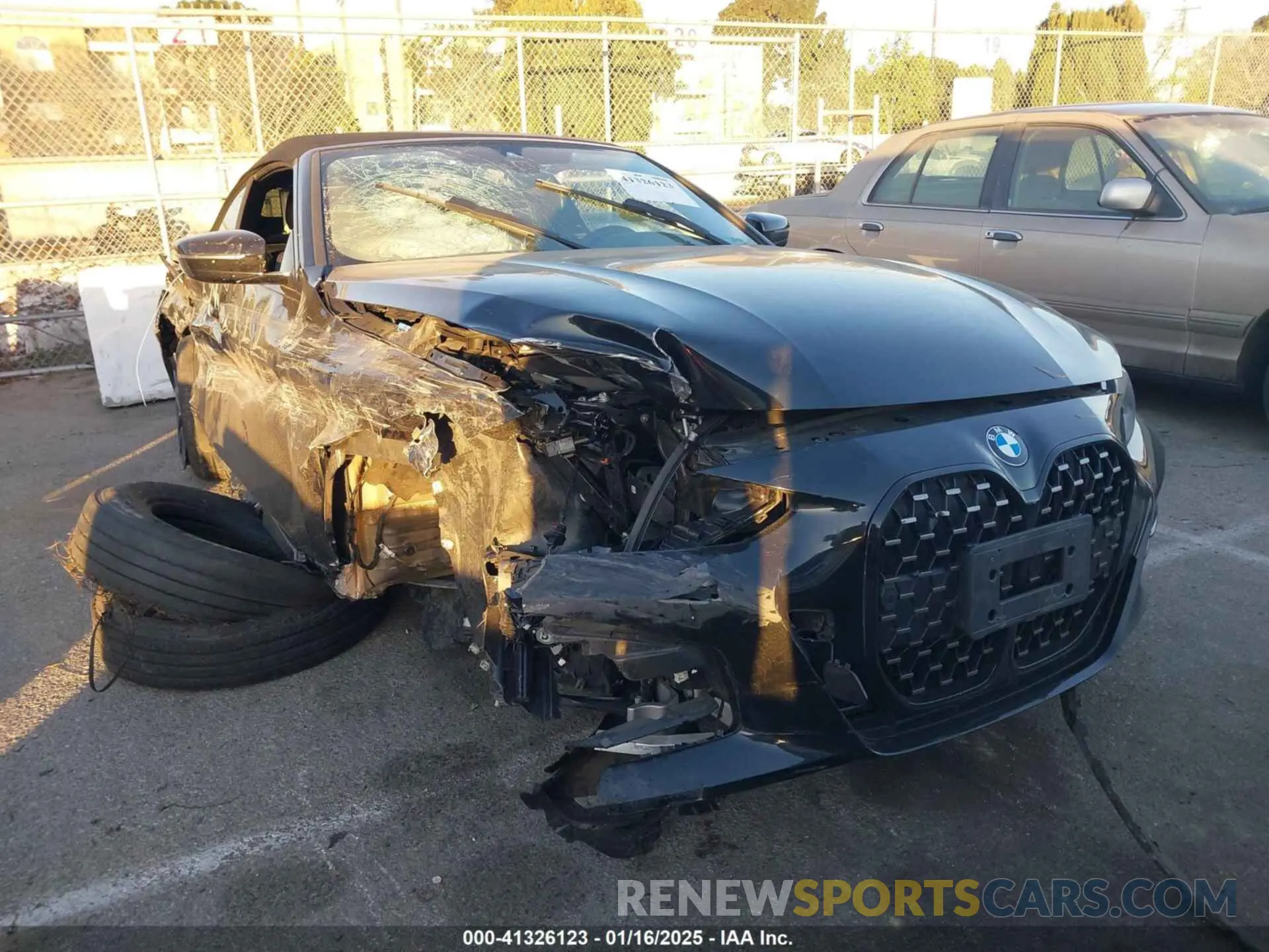 1 fotografías del automóvil dañado WBA23AT02PCL61138 BMW 430I 2023