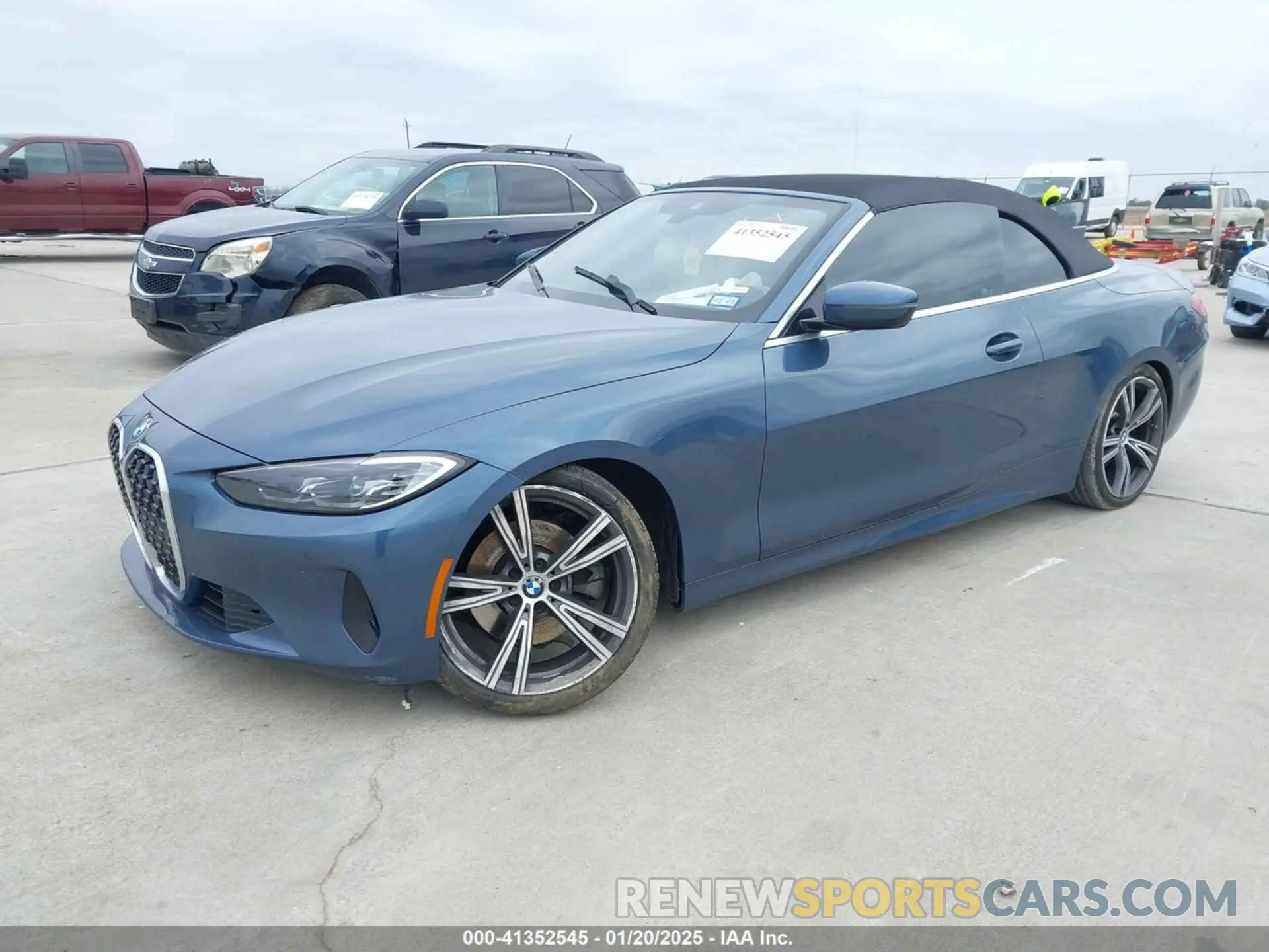 2 fotografías del automóvil dañado WBA23AT05PCL83537 BMW 430I 2023