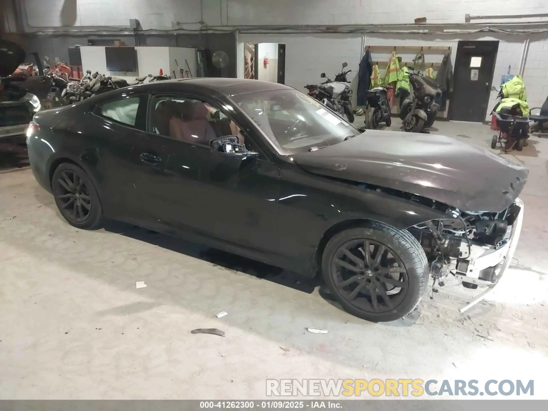 1 fotografías del automóvil dañado WBA73AP03PCM88979 BMW 430I 2023
