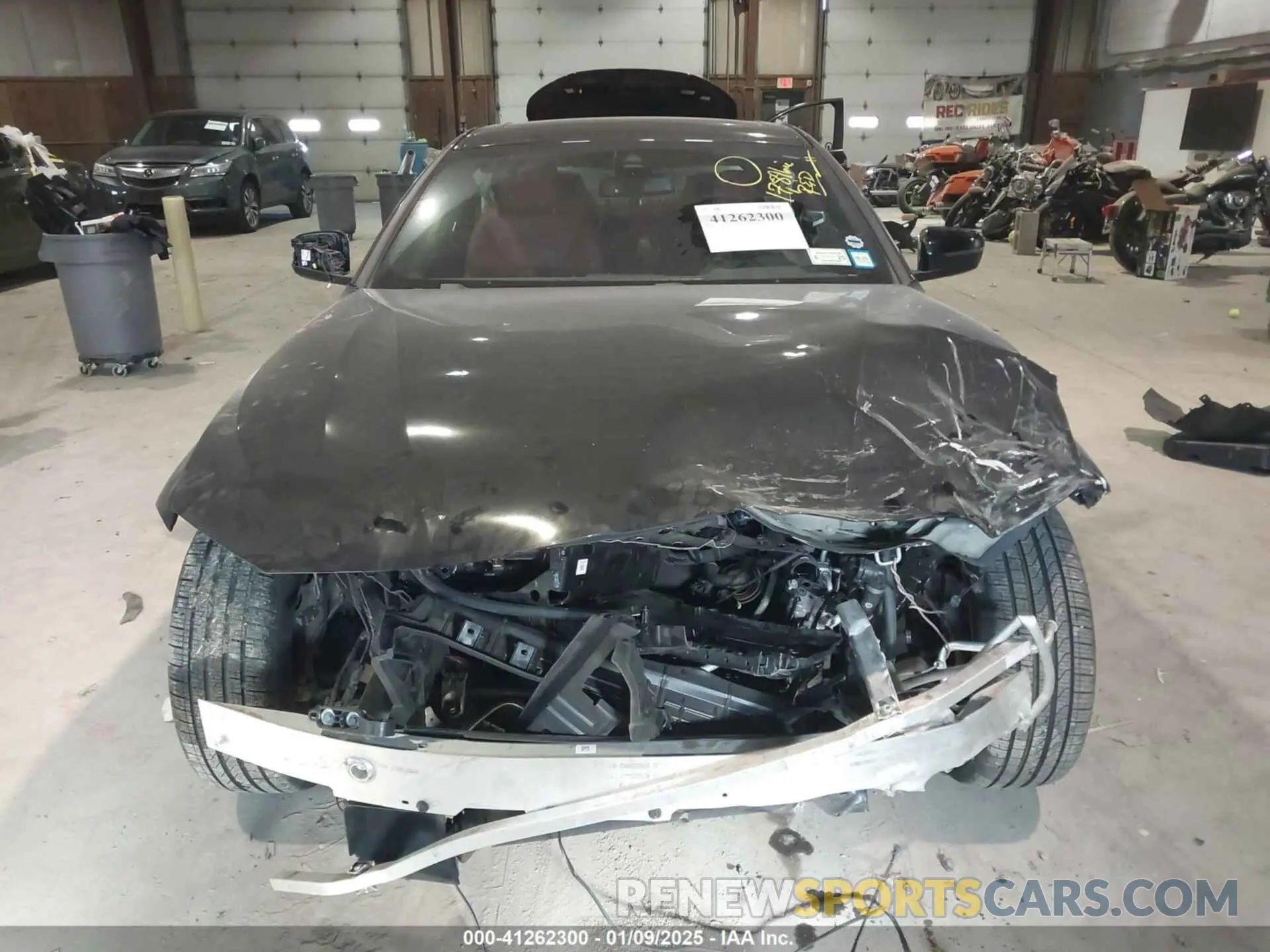 12 fotografías del automóvil dañado WBA73AP03PCM88979 BMW 430I 2023