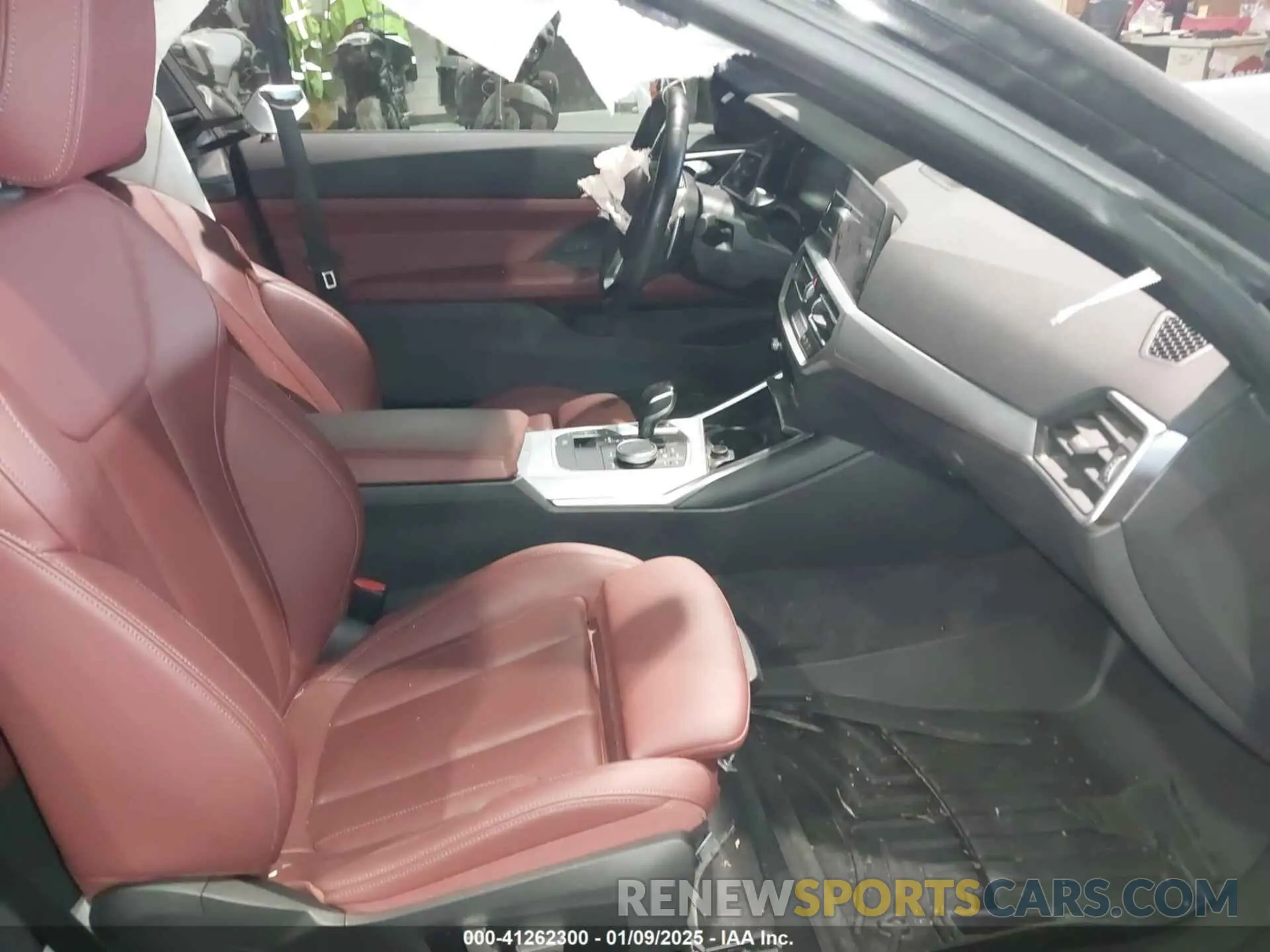 5 fotografías del automóvil dañado WBA73AP03PCM88979 BMW 430I 2023