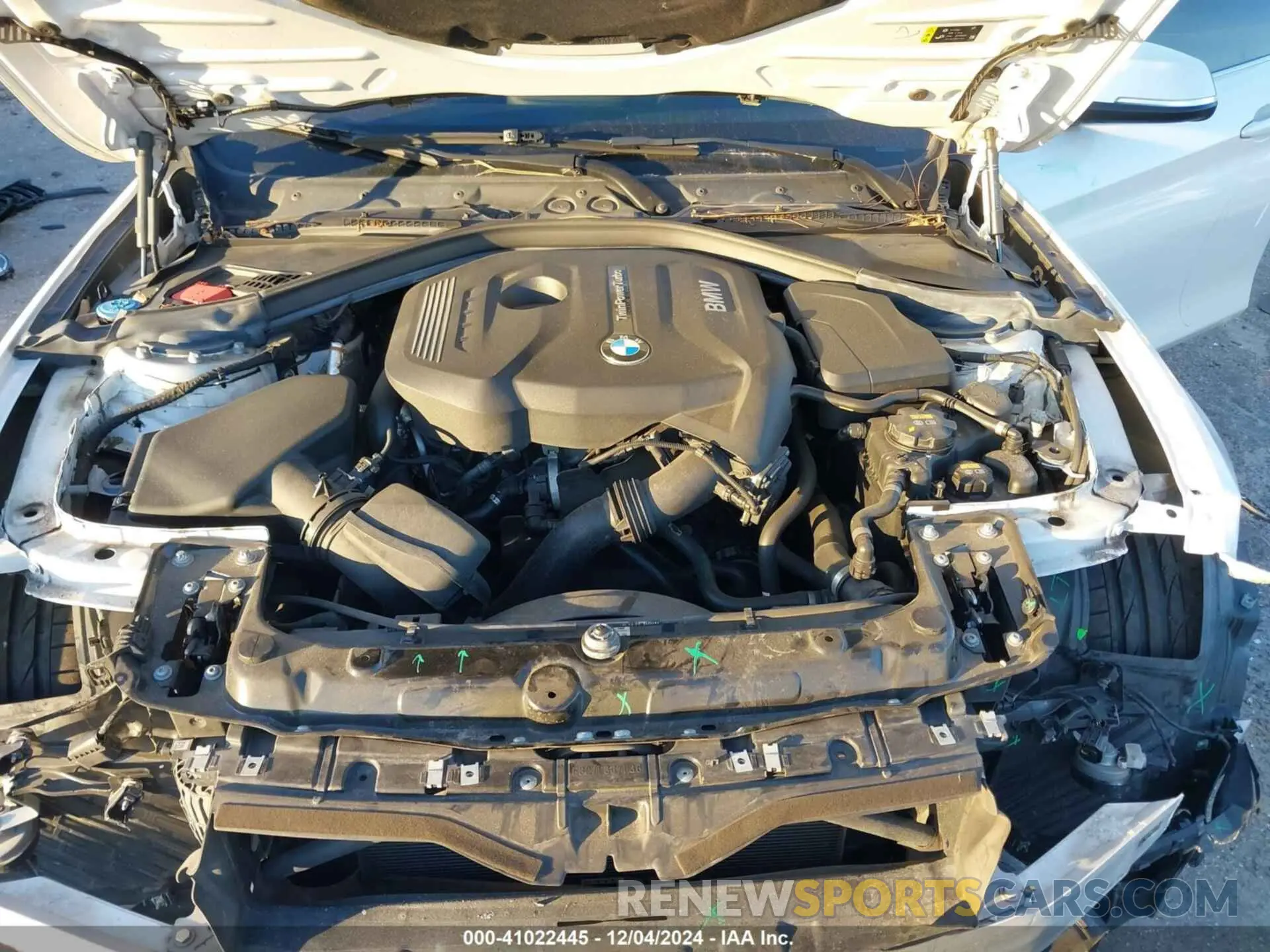 10 fotografías del automóvil dañado WBA4J1C51KBM14923 BMW 430I GRAN COUPE 2019