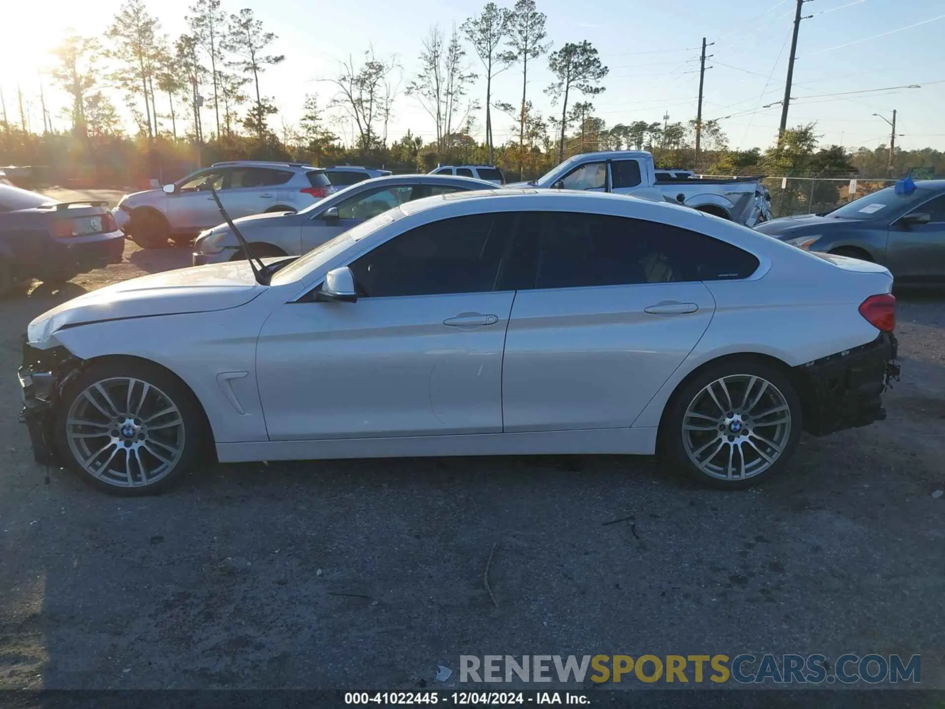 14 fotografías del automóvil dañado WBA4J1C51KBM14923 BMW 430I GRAN COUPE 2019