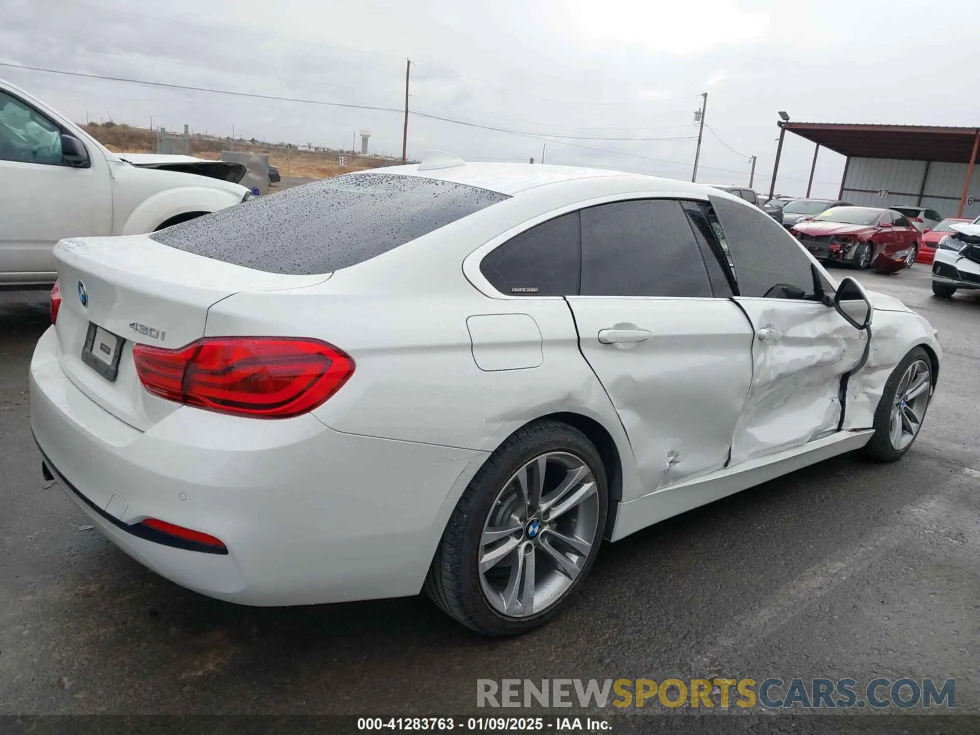 13 fotografías del automóvil dañado WBA4J1C52KBM15465 BMW 430I GRAN COUPE 2019