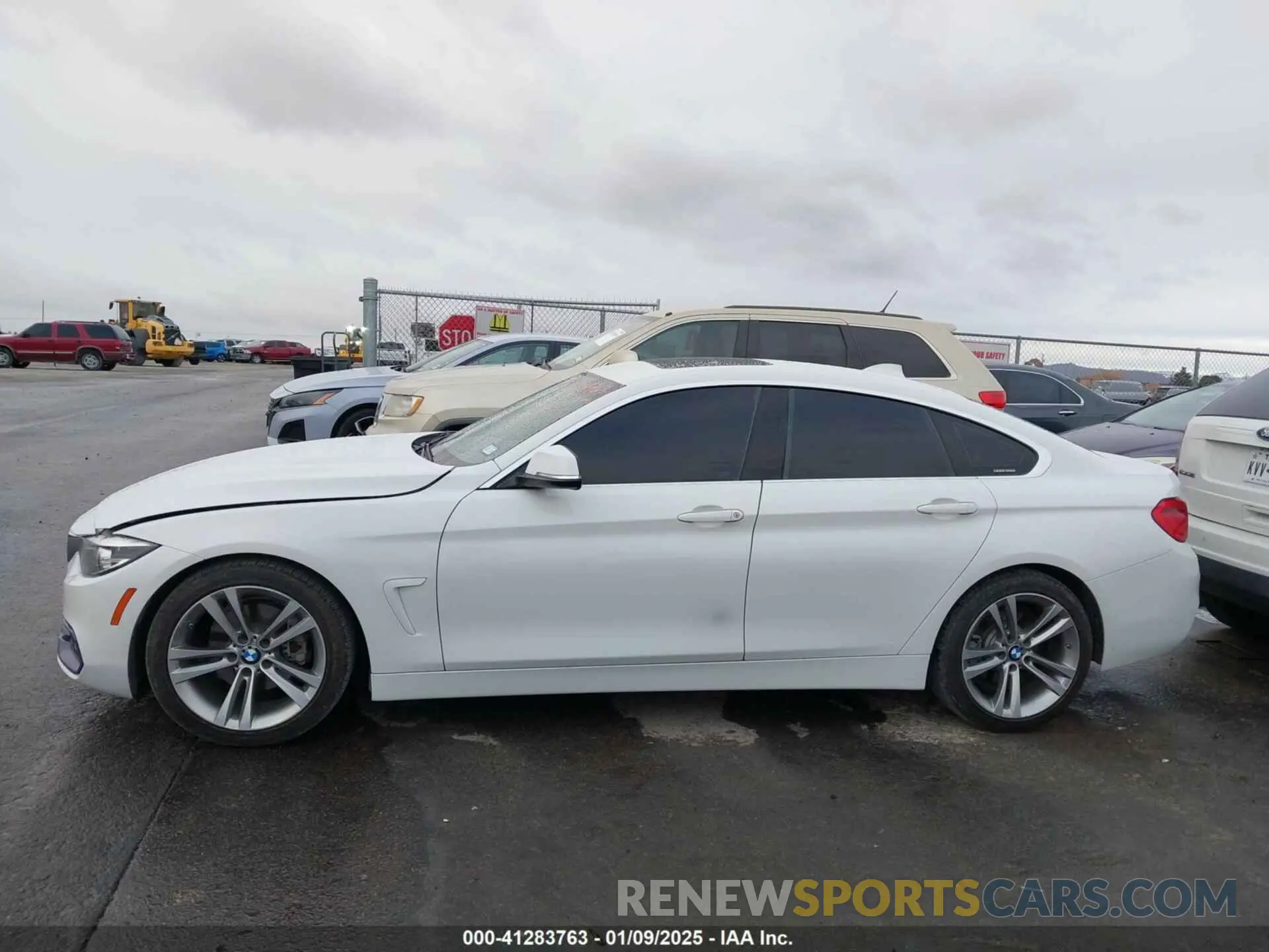 14 fotografías del automóvil dañado WBA4J1C52KBM15465 BMW 430I GRAN COUPE 2019
