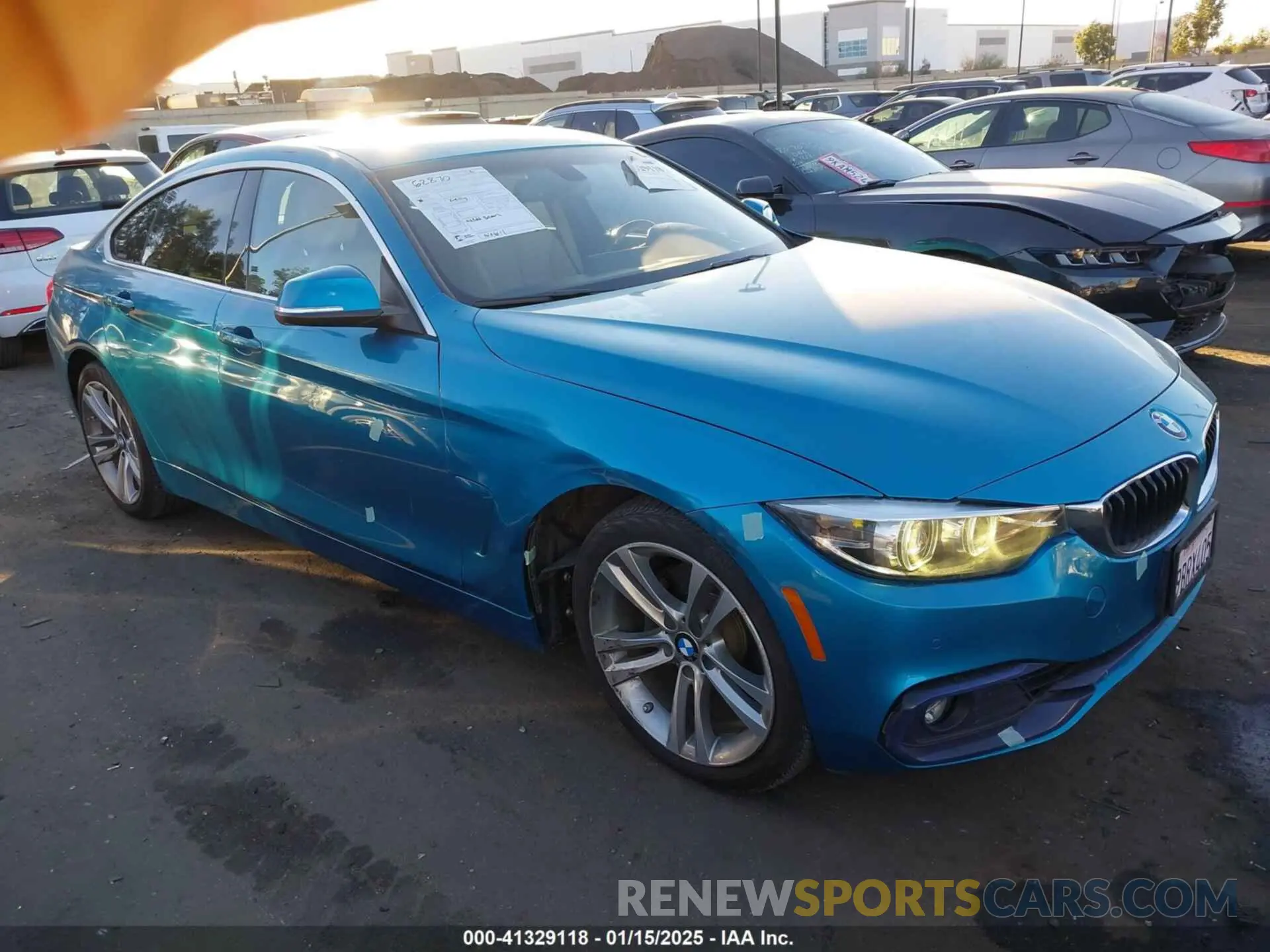 1 fotografías del automóvil dañado WBA4J1C54KBM15516 BMW 430I GRAN COUPE 2019