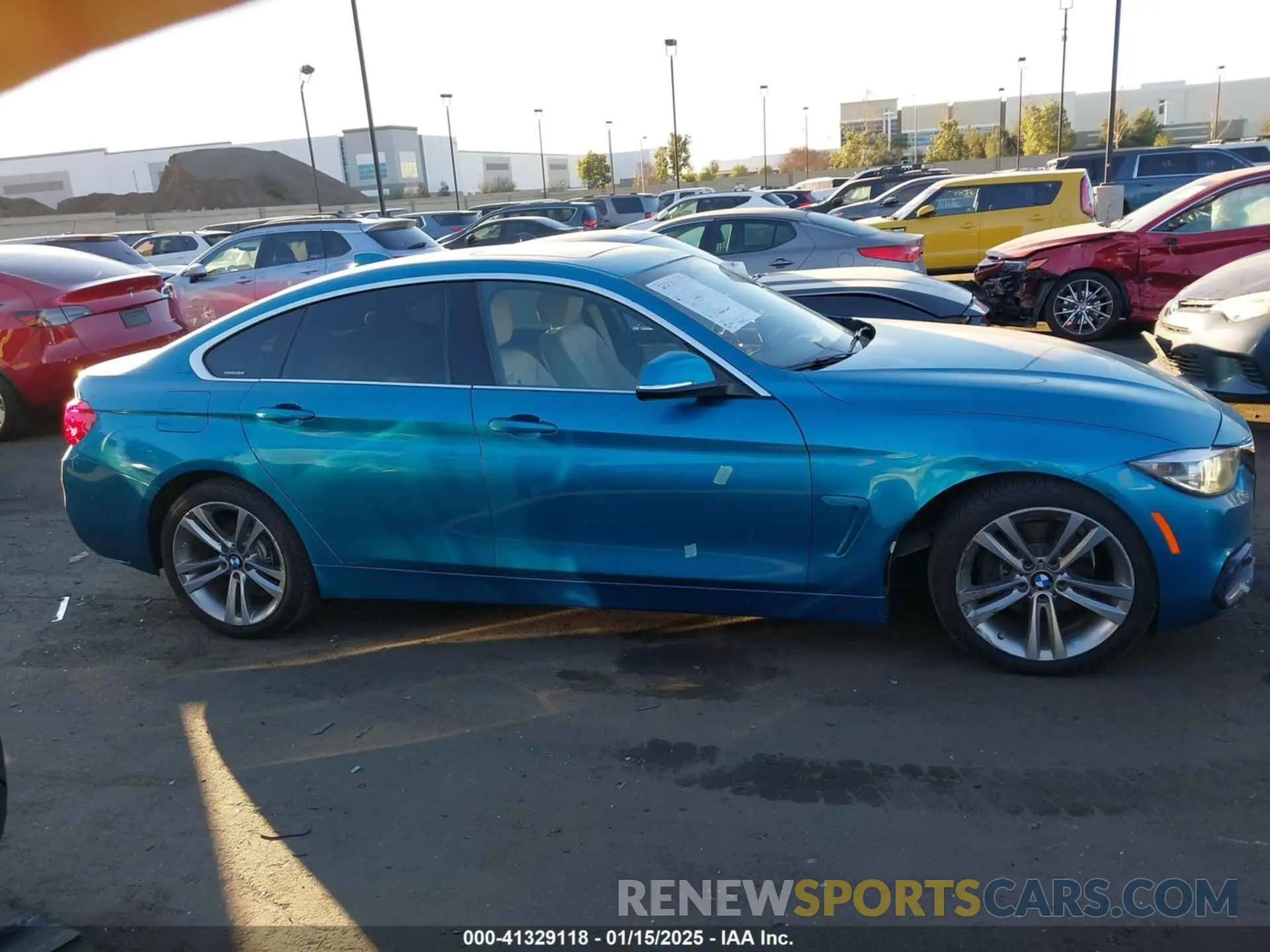 13 fotografías del automóvil dañado WBA4J1C54KBM15516 BMW 430I GRAN COUPE 2019