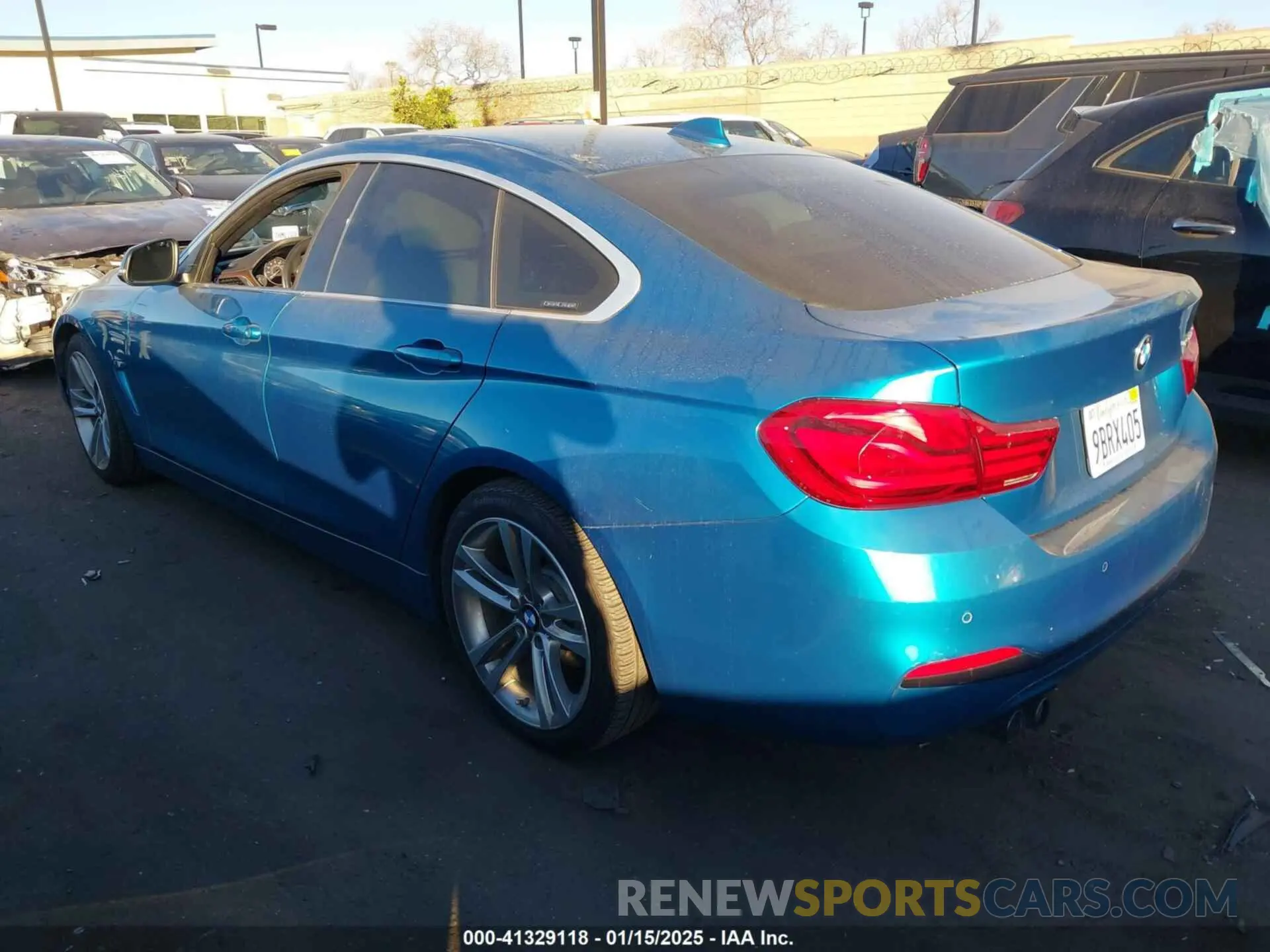 3 fotografías del automóvil dañado WBA4J1C54KBM15516 BMW 430I GRAN COUPE 2019