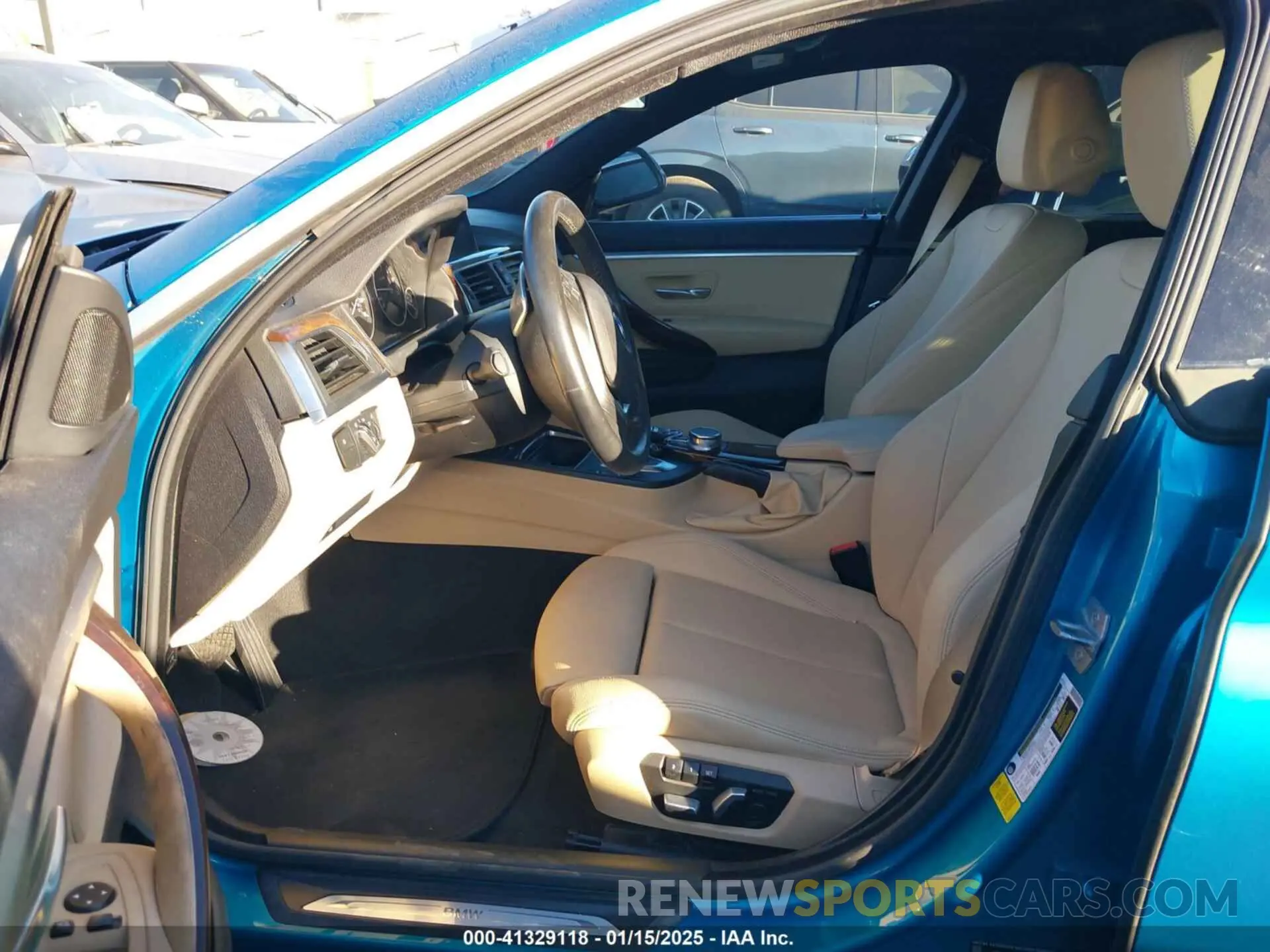 5 fotografías del automóvil dañado WBA4J1C54KBM15516 BMW 430I GRAN COUPE 2019