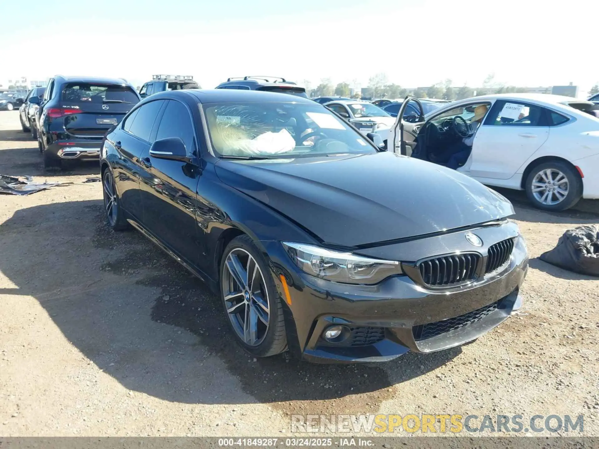 1 fotografías del automóvil dañado WBA4J1C56KBM13749 BMW 430I GRAN COUPE 2019
