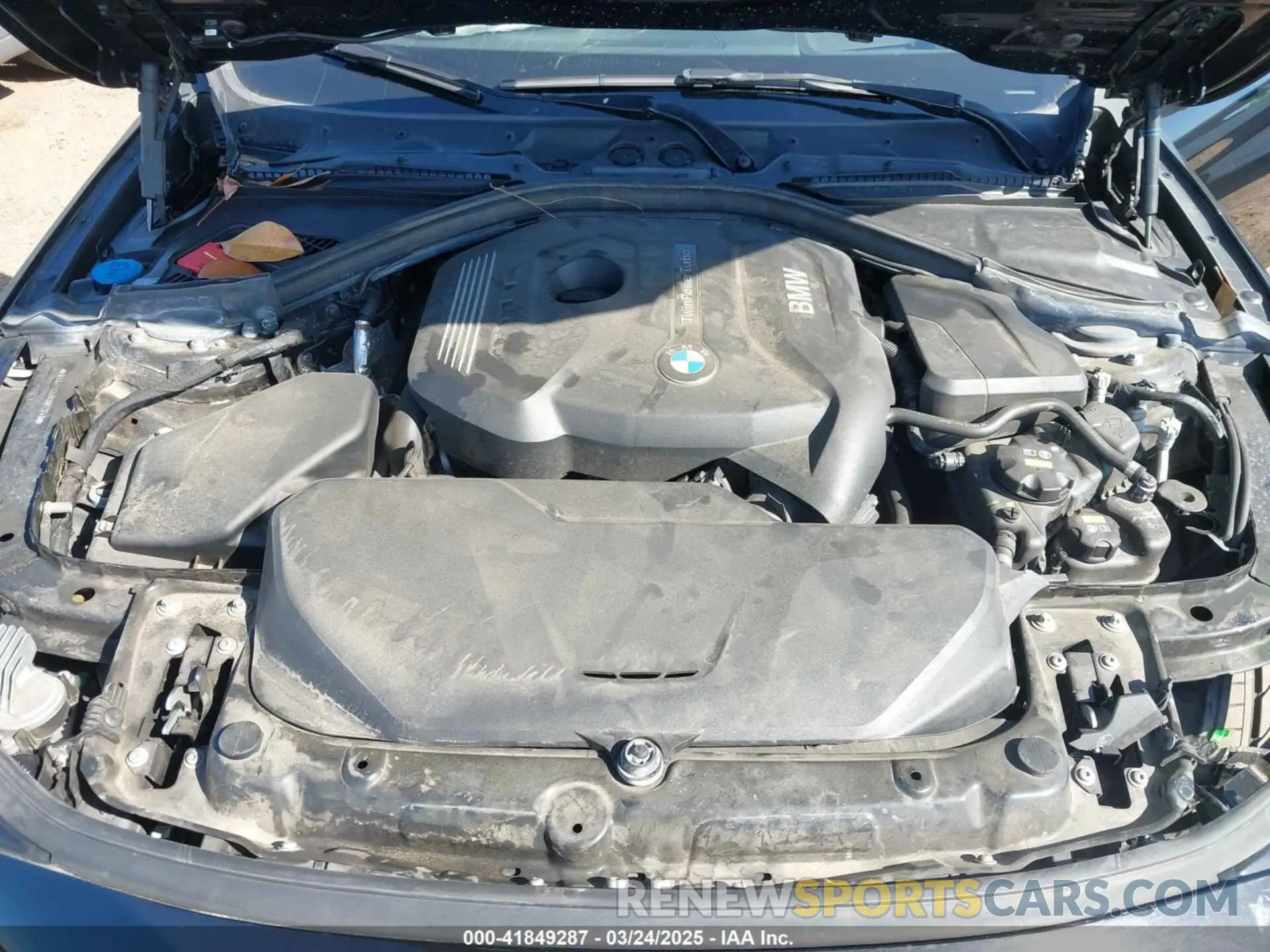 10 fotografías del automóvil dañado WBA4J1C56KBM13749 BMW 430I GRAN COUPE 2019