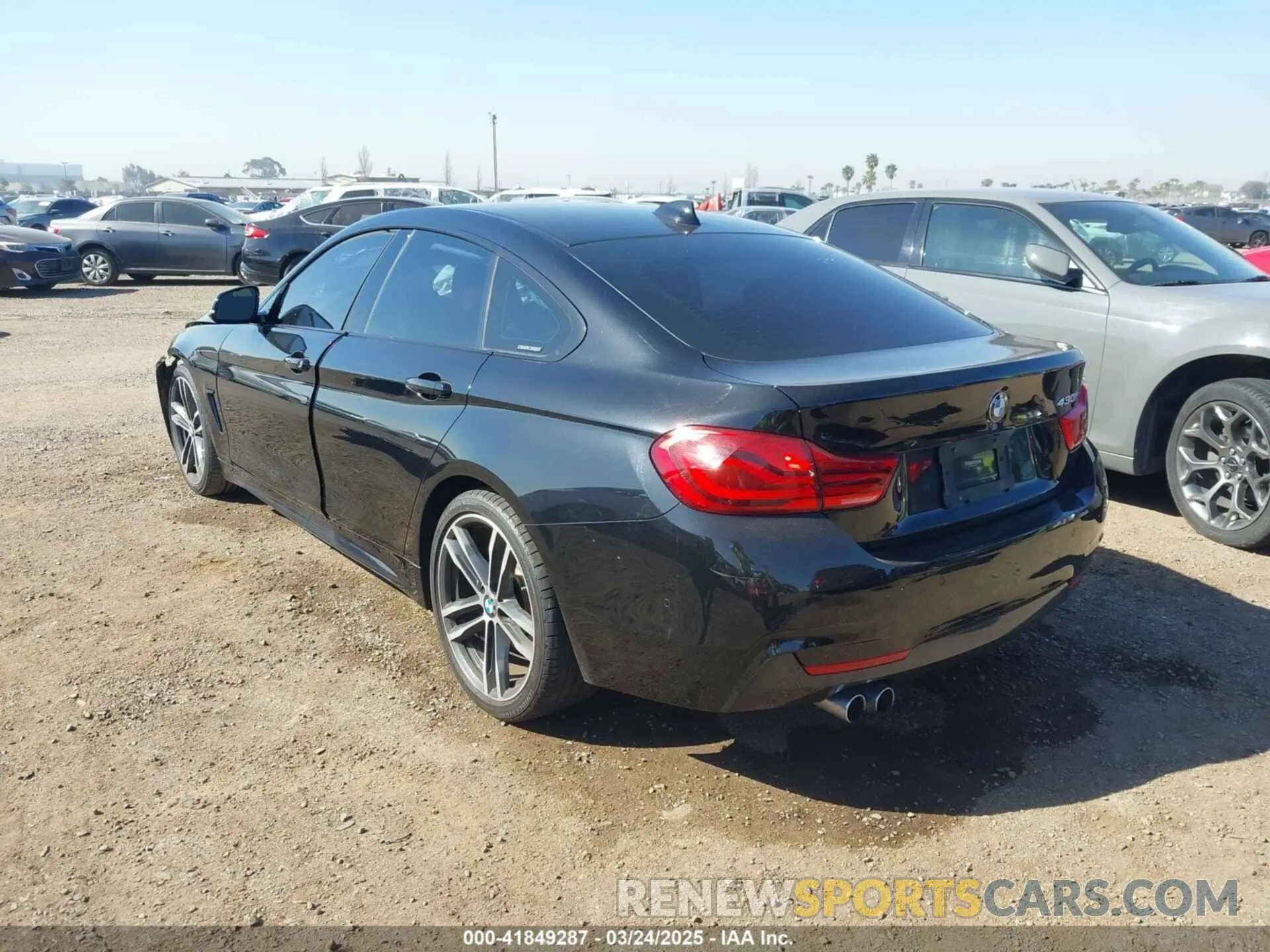 3 fotografías del automóvil dañado WBA4J1C56KBM13749 BMW 430I GRAN COUPE 2019