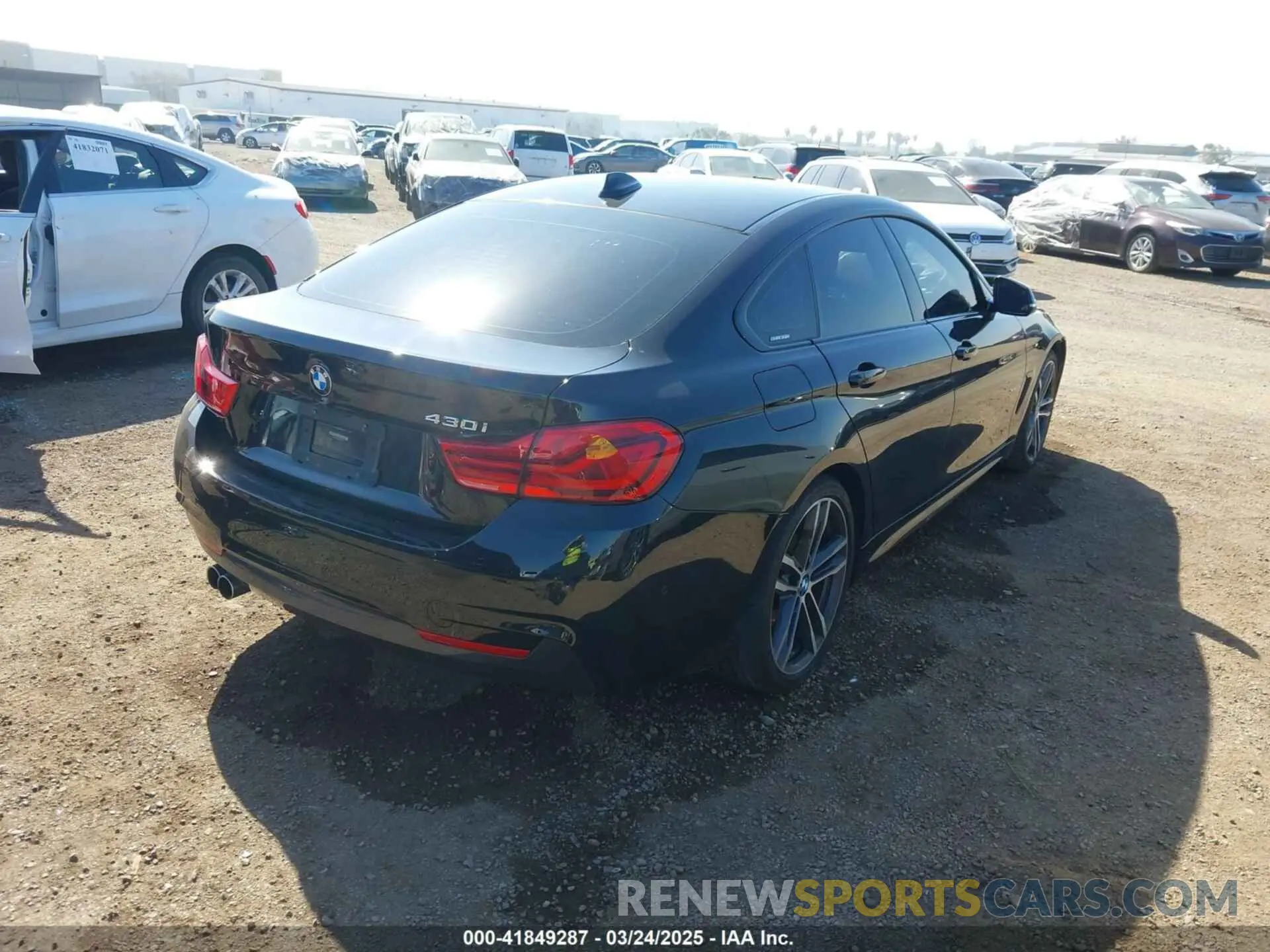 4 fotografías del automóvil dañado WBA4J1C56KBM13749 BMW 430I GRAN COUPE 2019