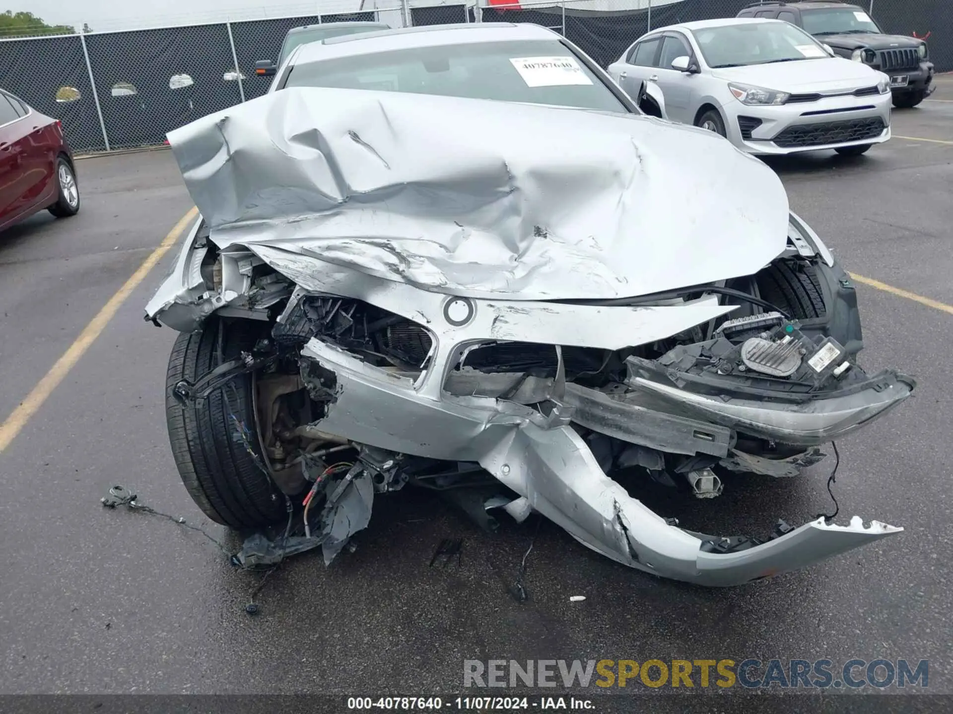 6 fotografías del automóvil dañado WBA4J1C58KBM16782 BMW 430I GRAN COUPE 2019