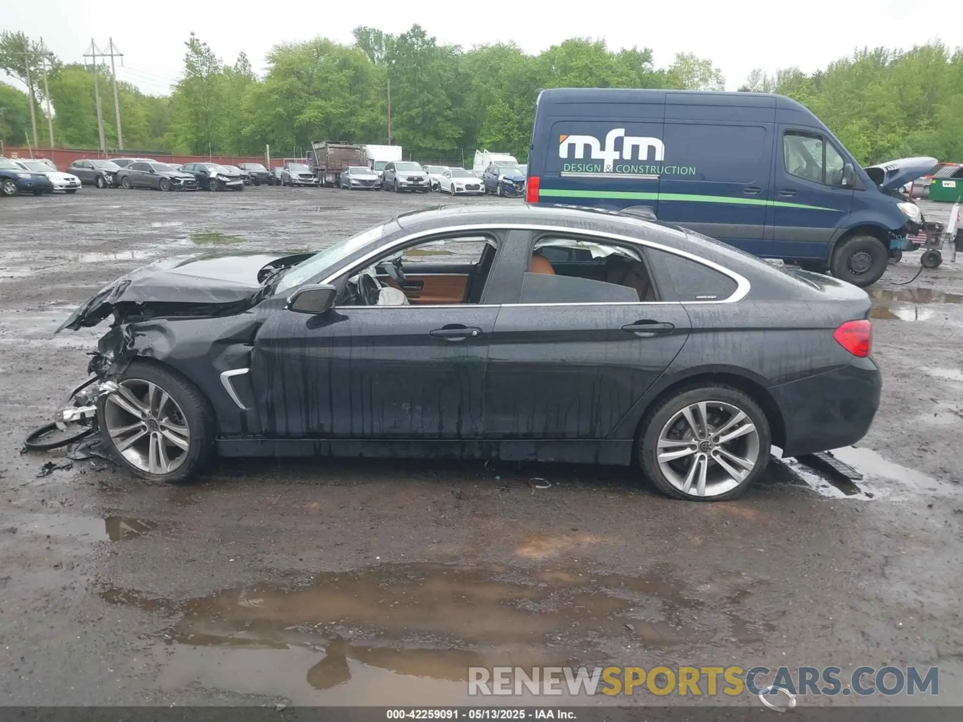 14 fotografías del automóvil dañado WBA4J1C5XKBM13883 BMW 430I GRAN COUPE 2019