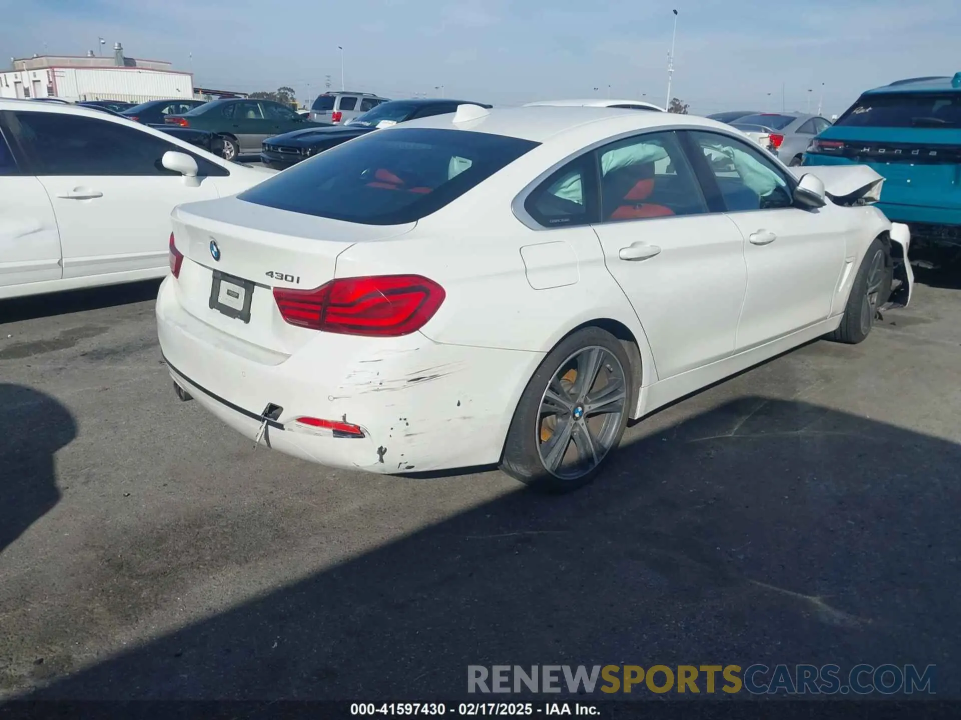 4 fotografías del automóvil dañado WBA4J1C5XKBM17786 BMW 430I GRAN COUPE 2019