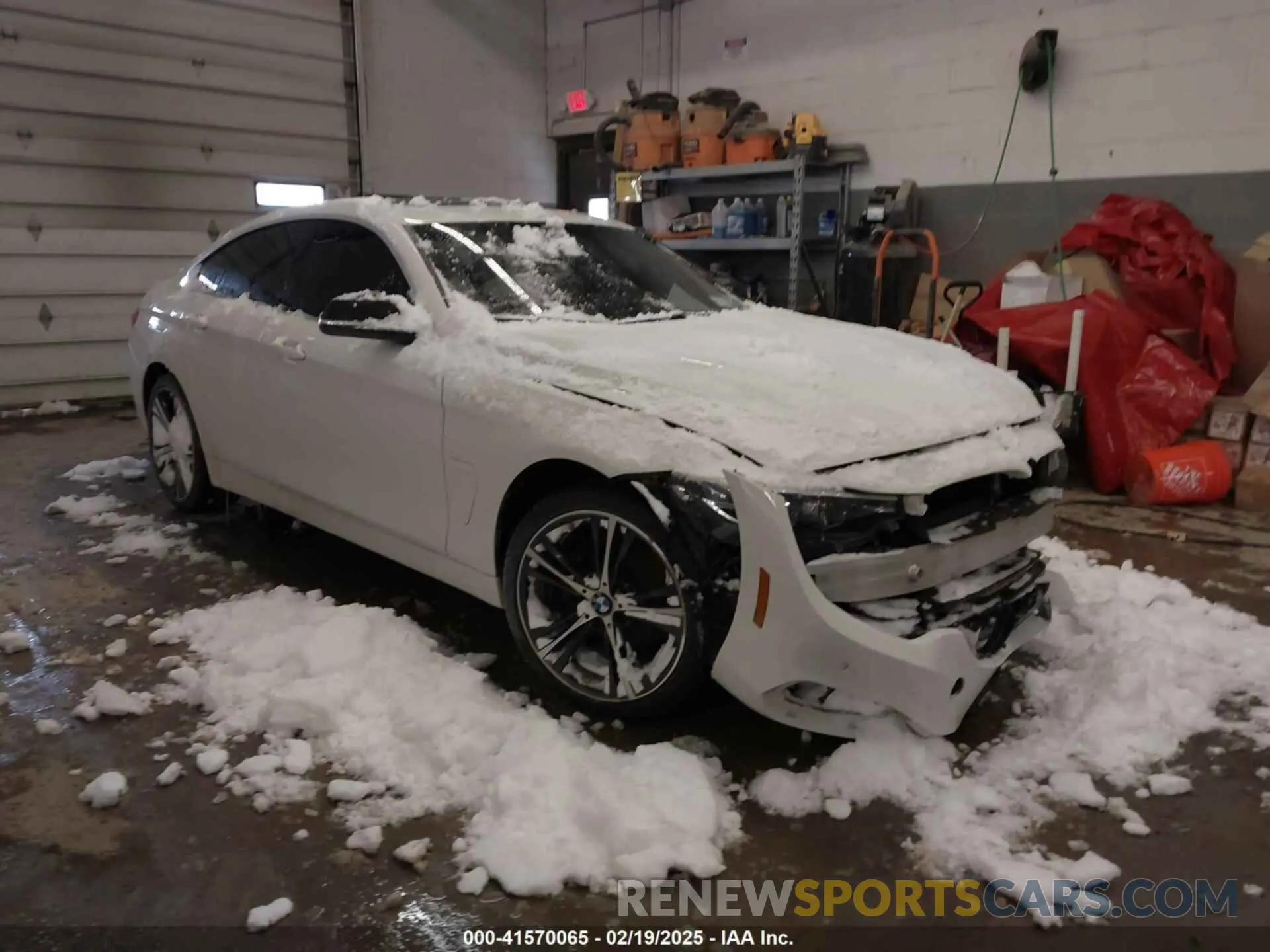 1 fotografías del automóvil dañado WBA4J3C55KBL05764 BMW 430I GRAN COUPE 2019