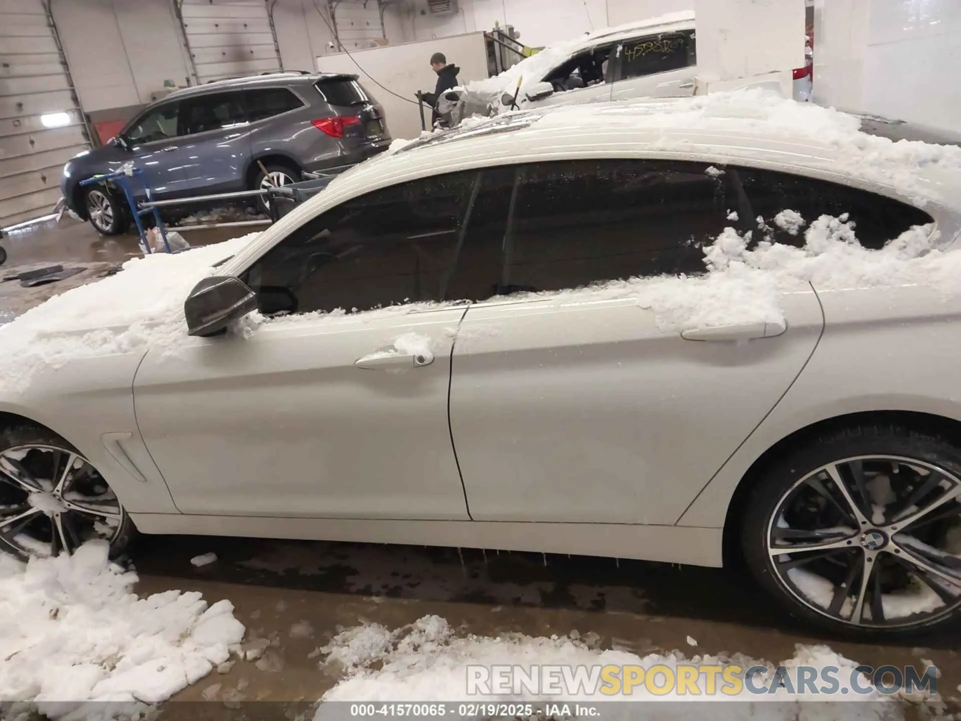 14 fotografías del automóvil dañado WBA4J3C55KBL05764 BMW 430I GRAN COUPE 2019