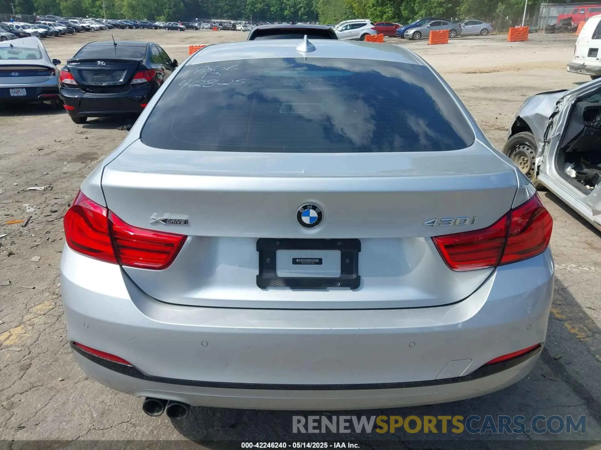 16 fotografías del automóvil dañado WBA4J3C55KBL07806 BMW 430I GRAN COUPE 2019