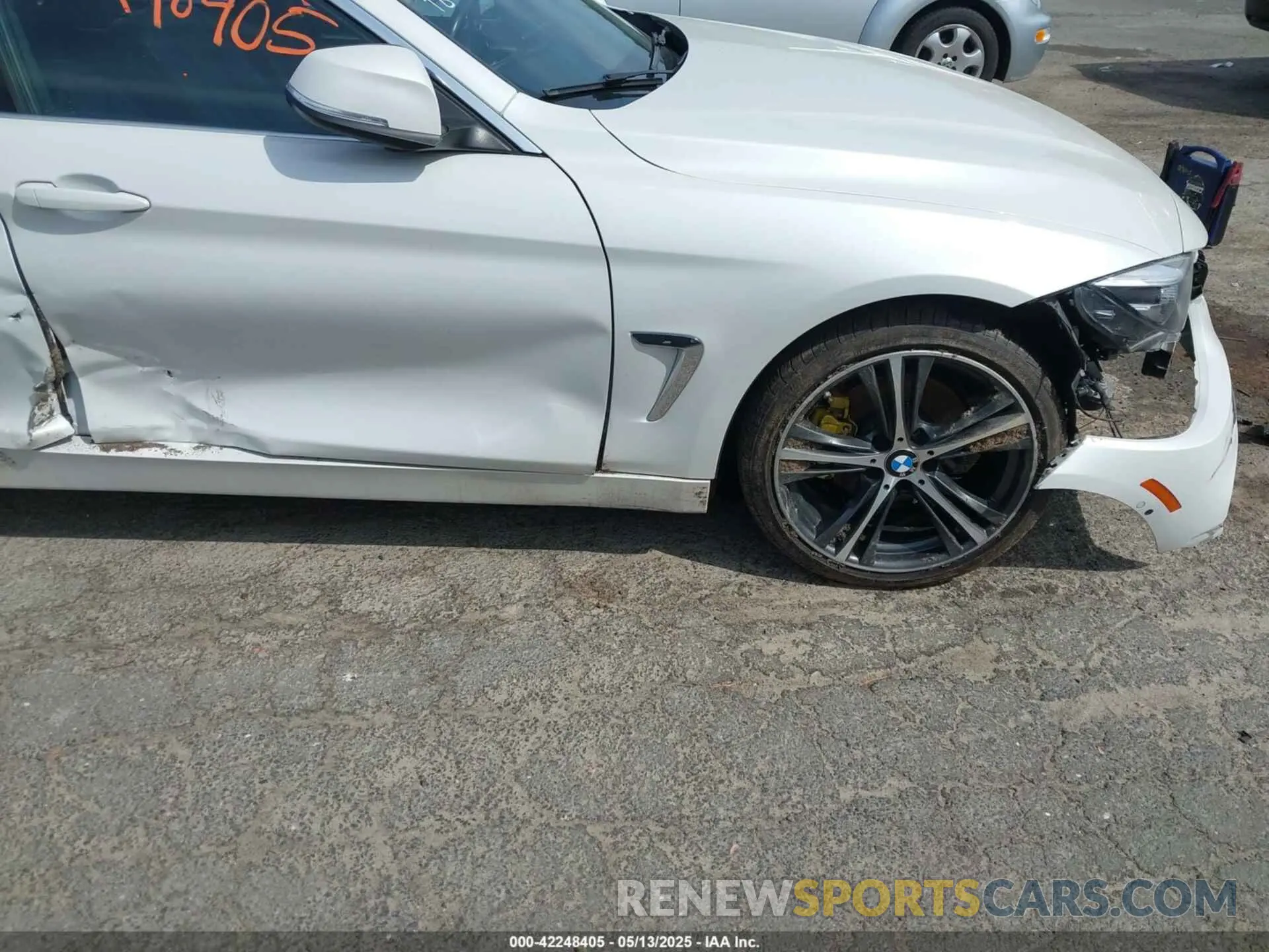 17 fotografías del automóvil dañado WBA4J3C55KBL08387 BMW 430I GRAN COUPE 2019