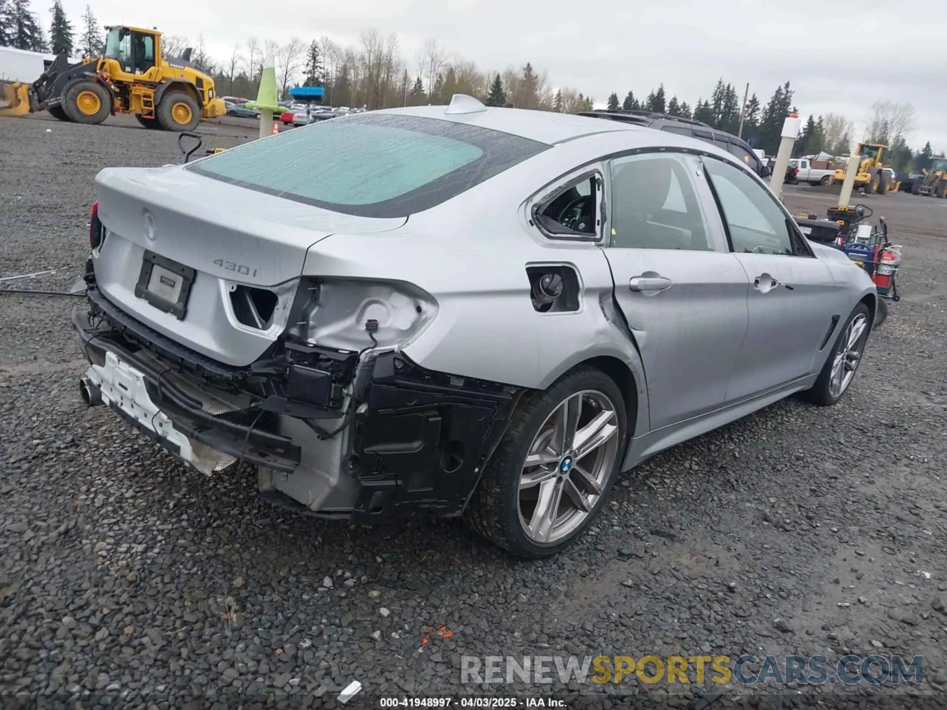 4 fotografías del automóvil dañado WBA4J3C56KBL06194 BMW 430I GRAN COUPE 2019