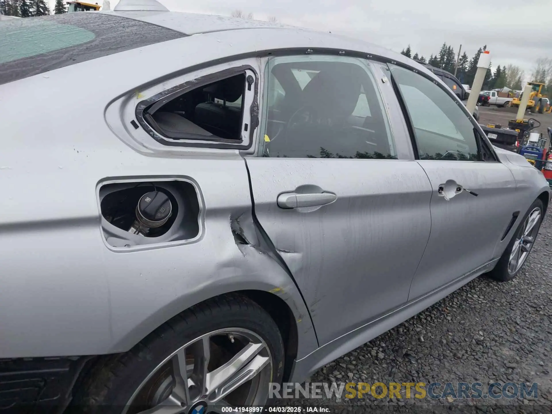 6 fotografías del automóvil dañado WBA4J3C56KBL06194 BMW 430I GRAN COUPE 2019