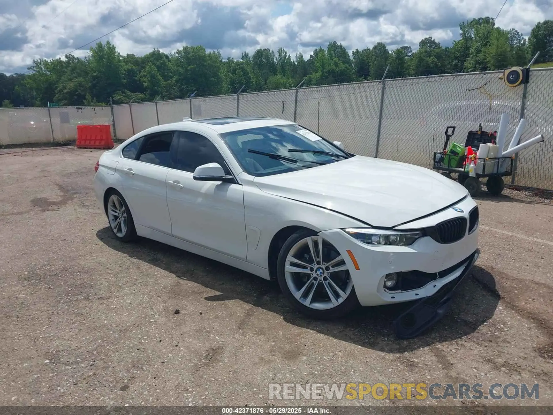 1 fotografías del automóvil dañado WBA4J1C08LCD73998 BMW 430I GRAN COUPE 2020